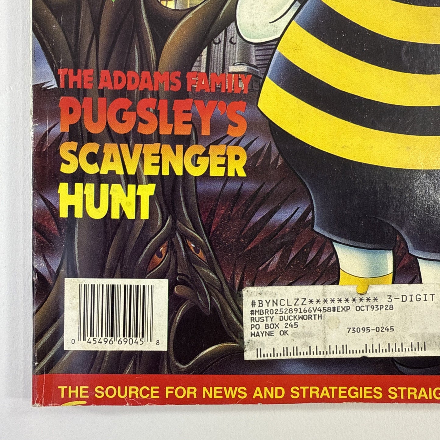 Nintendo Power Magazine - Vol. 45 - Pugsley's Scavenger Hunt
