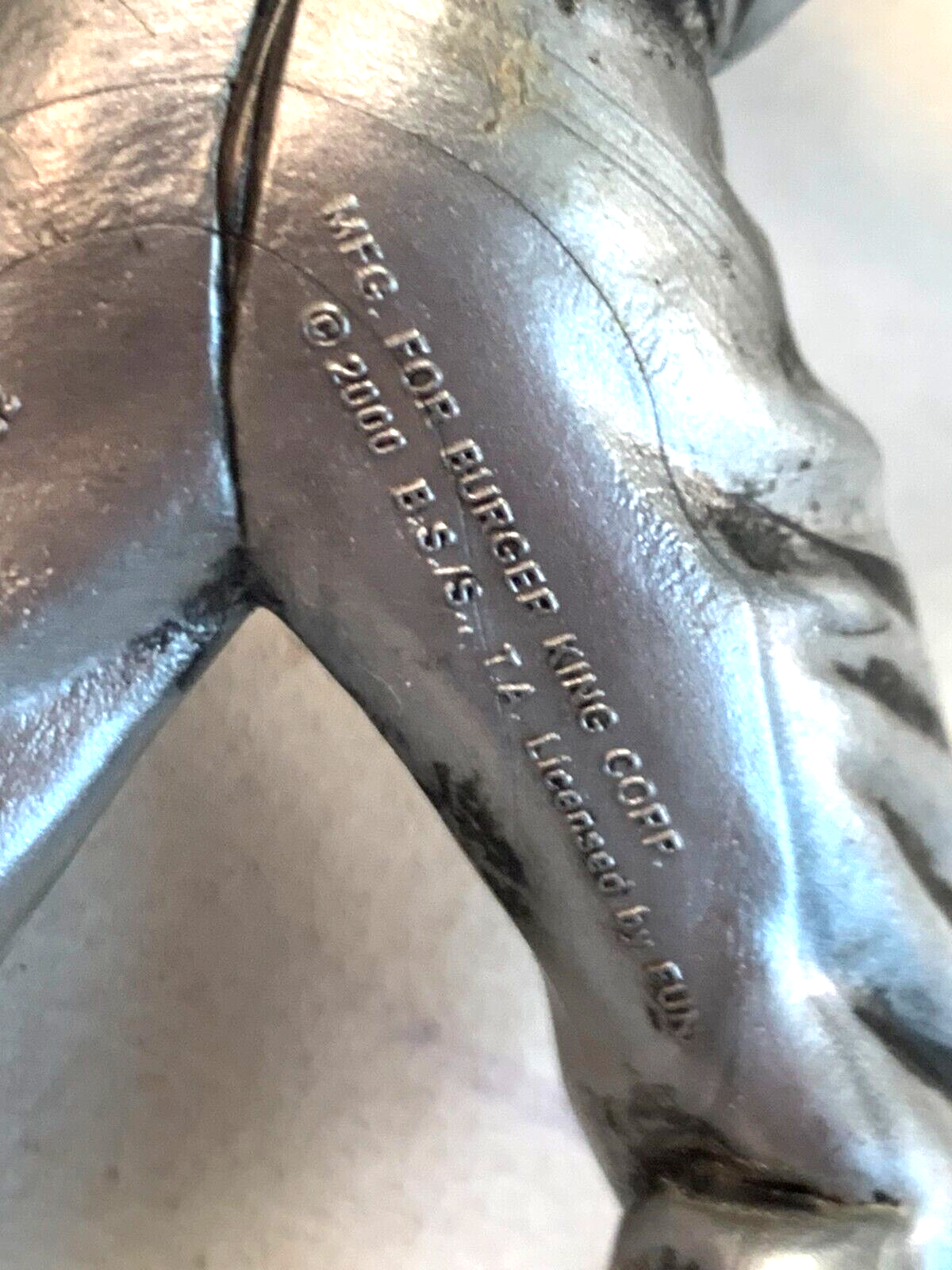 Burger King Funimation 2000 Dragon Ball Z 4.5" Silver Piccolo Action Figure