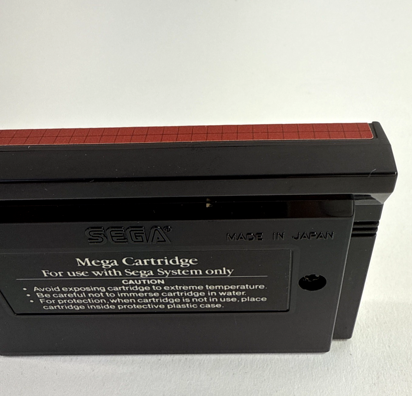 Space Harrier 3-D (Sega Master System, 1988) Game and Case - Tested and Working