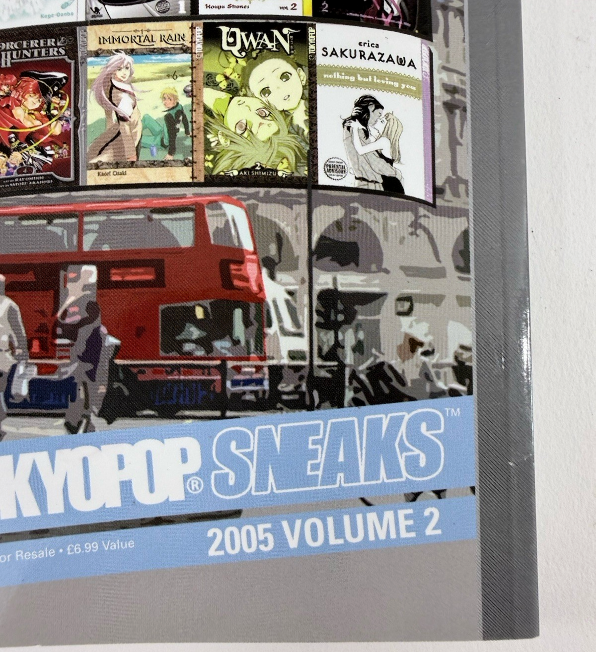 ToykoPop Sneaks 2005 Volume 2 First Print Compilation Manga Previews