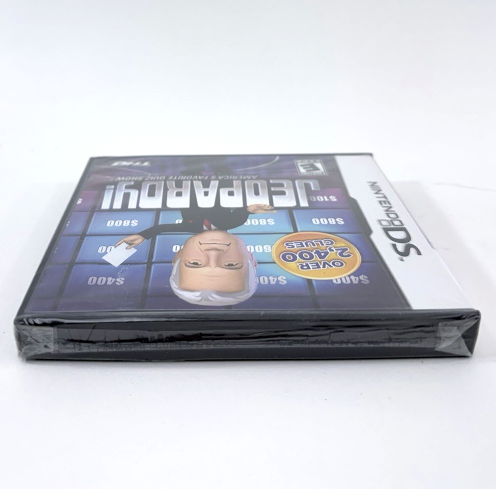 Jeopardy (Nintendo DS, 2010) New, Factory Sealed Alex Trebek Quiz Game