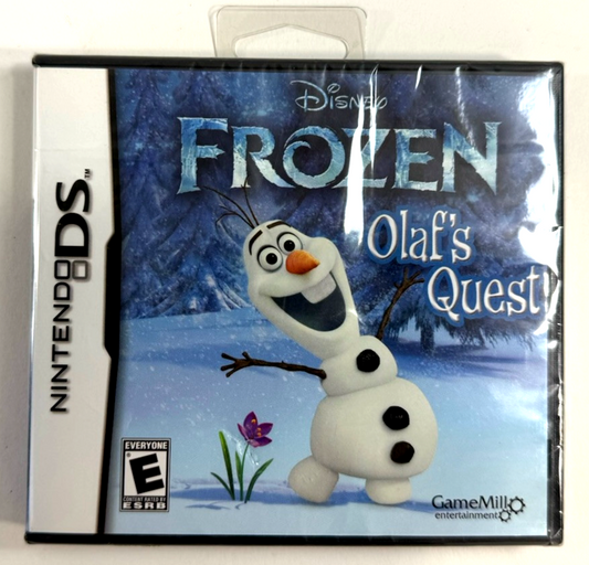 Disney Frozen: Olaf's Quest (Nintendo DS, 2013) New, Factory Sealed - Read