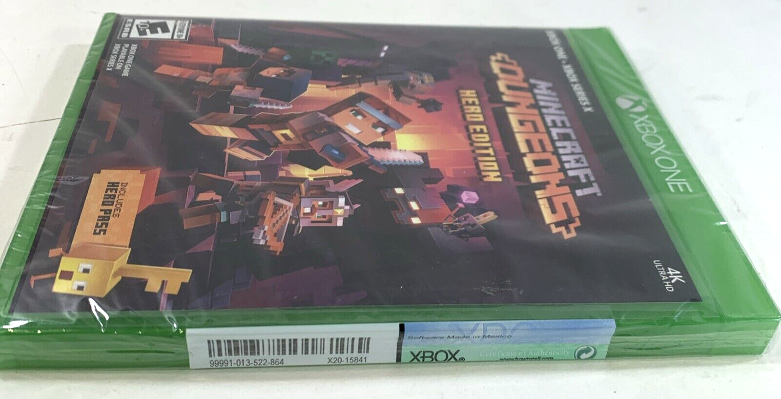 Minecraft Dungeons Hero Edition (Microsoft Xbox One, 2020) Factory Sealed/New