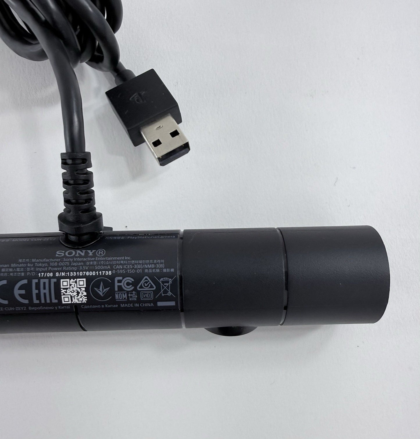 Sony PlayStation 4 V2 Motion Camera CUH-ZEY2 - Tested and Working
