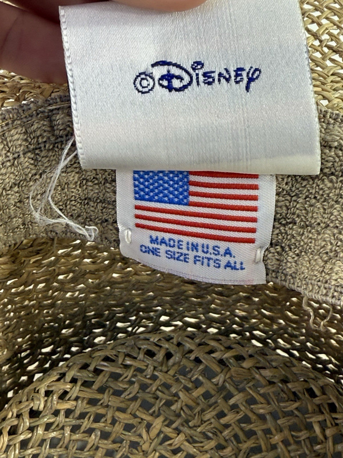 Disney Cruise Line Castaway Cay Bahamas One Size Straw Panama Hat