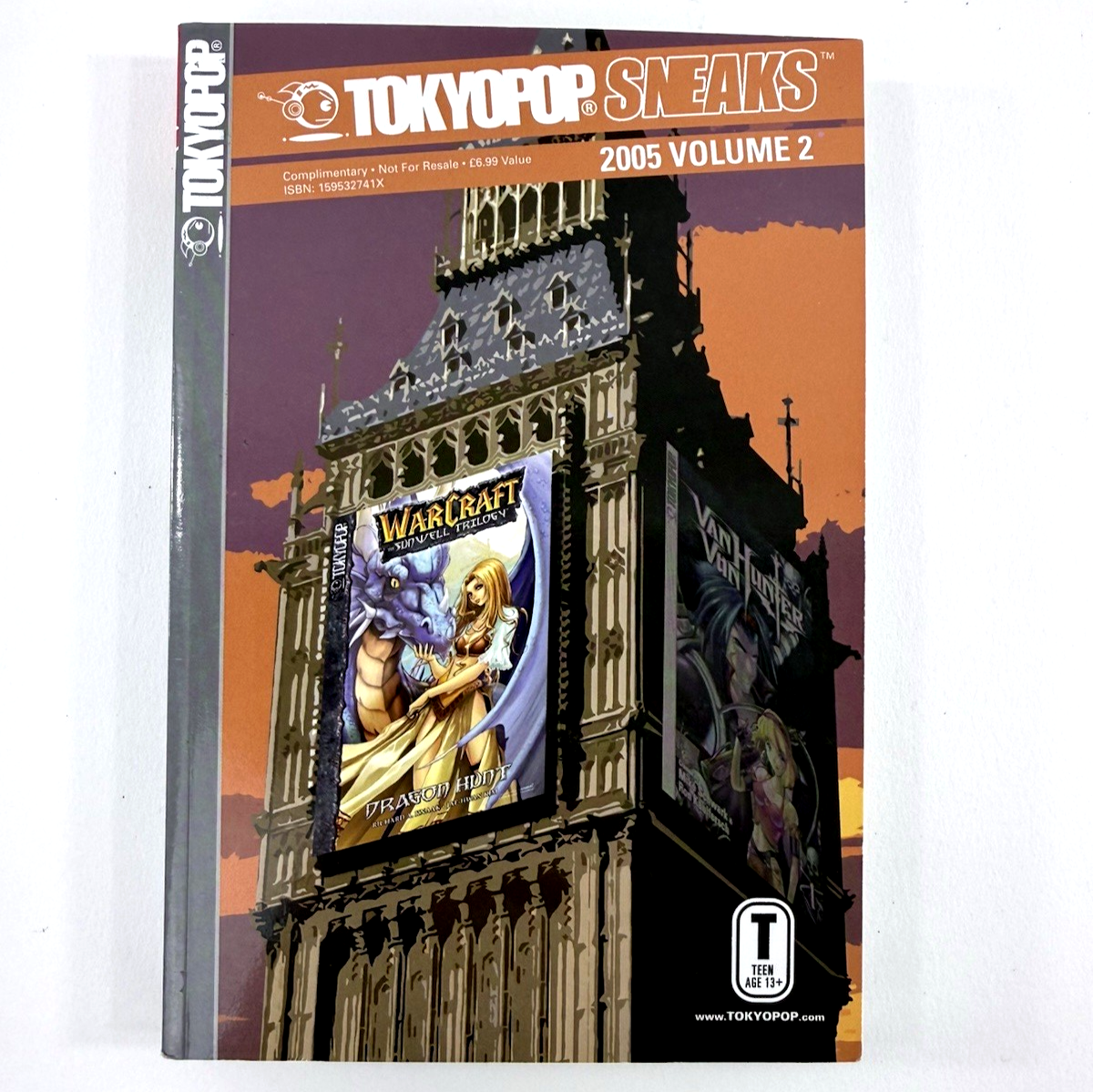 ToykoPop Sneaks 2005 Volume 2 First Print Compilation Manga Previews