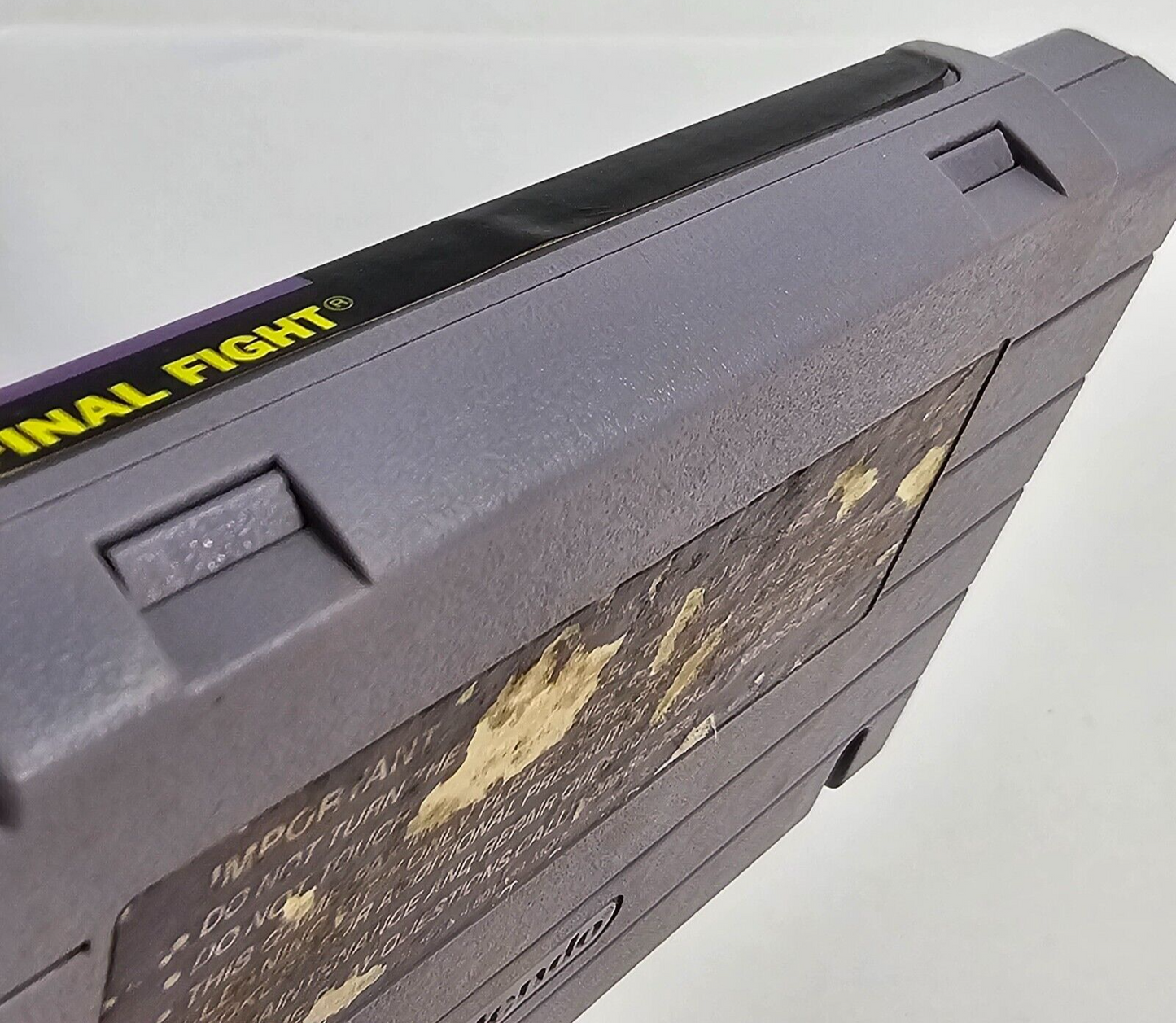 Final Fight (Super Nintendo, 1991) Game Cartridge - Tested and Working