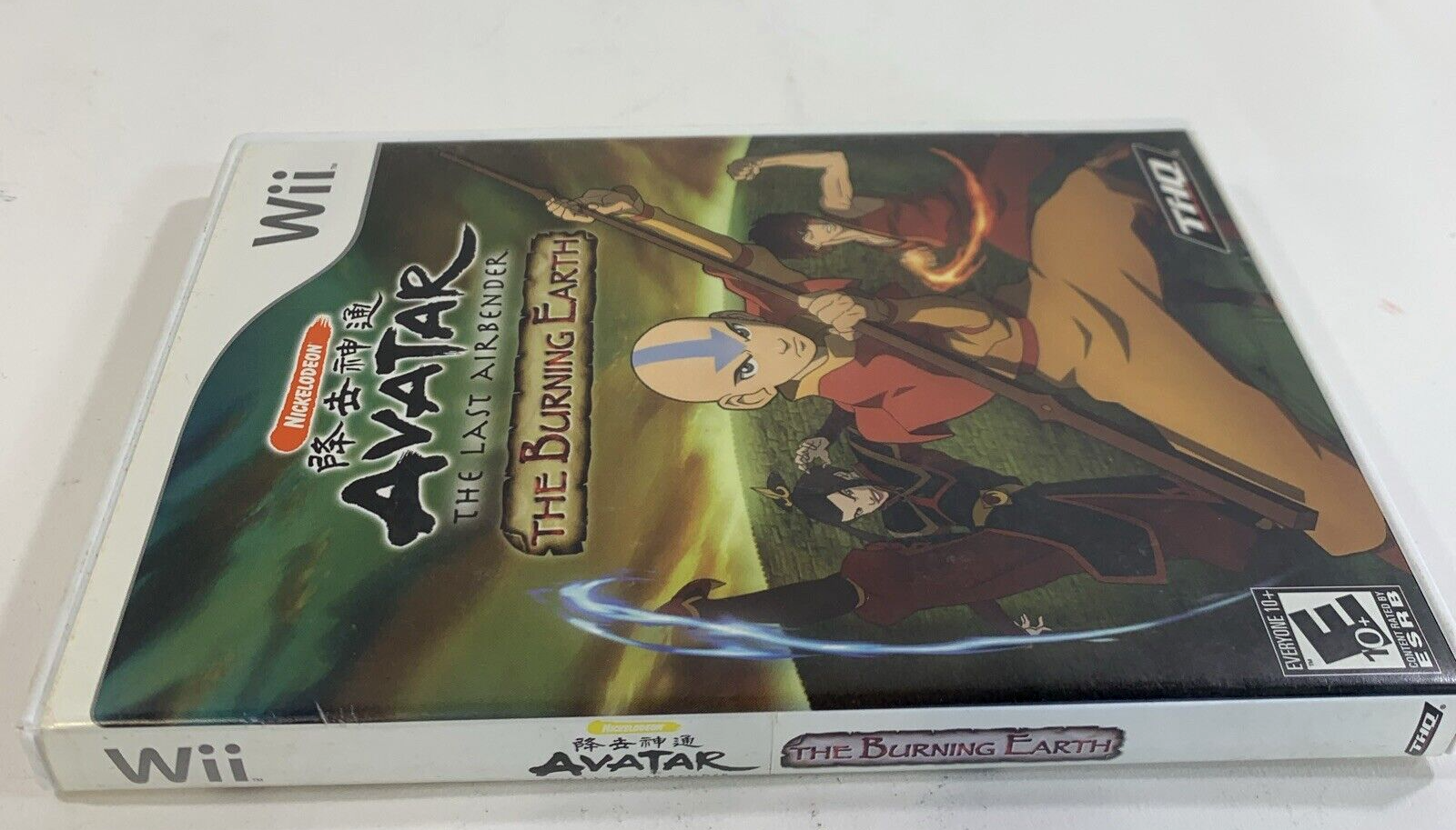 Avatar: The Last Airbender - The Burning Earth (Nintendo Wii, 2007) Complete