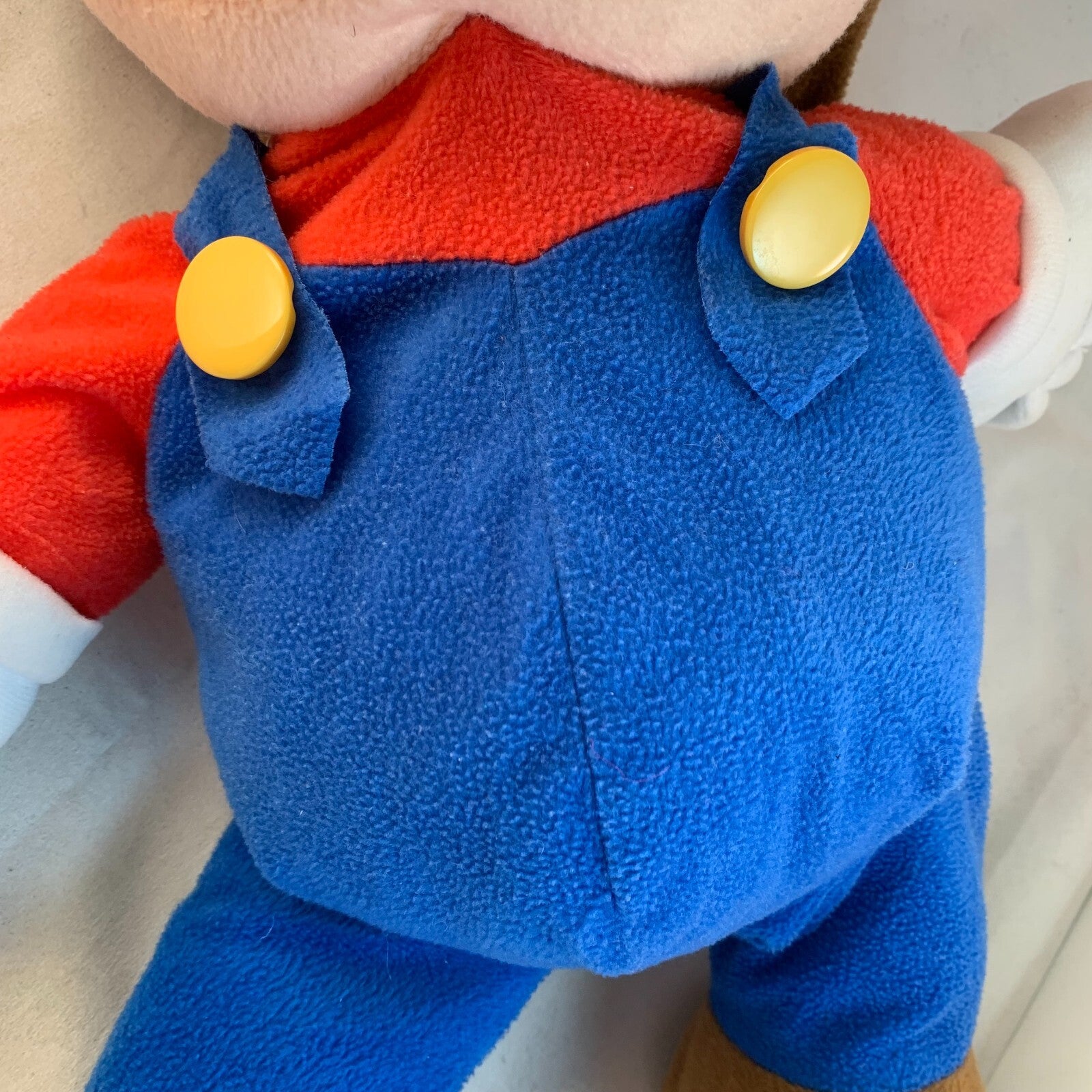 Super Mario Bros 22" Jumbo Mario Nintendo Plush with Back Storage