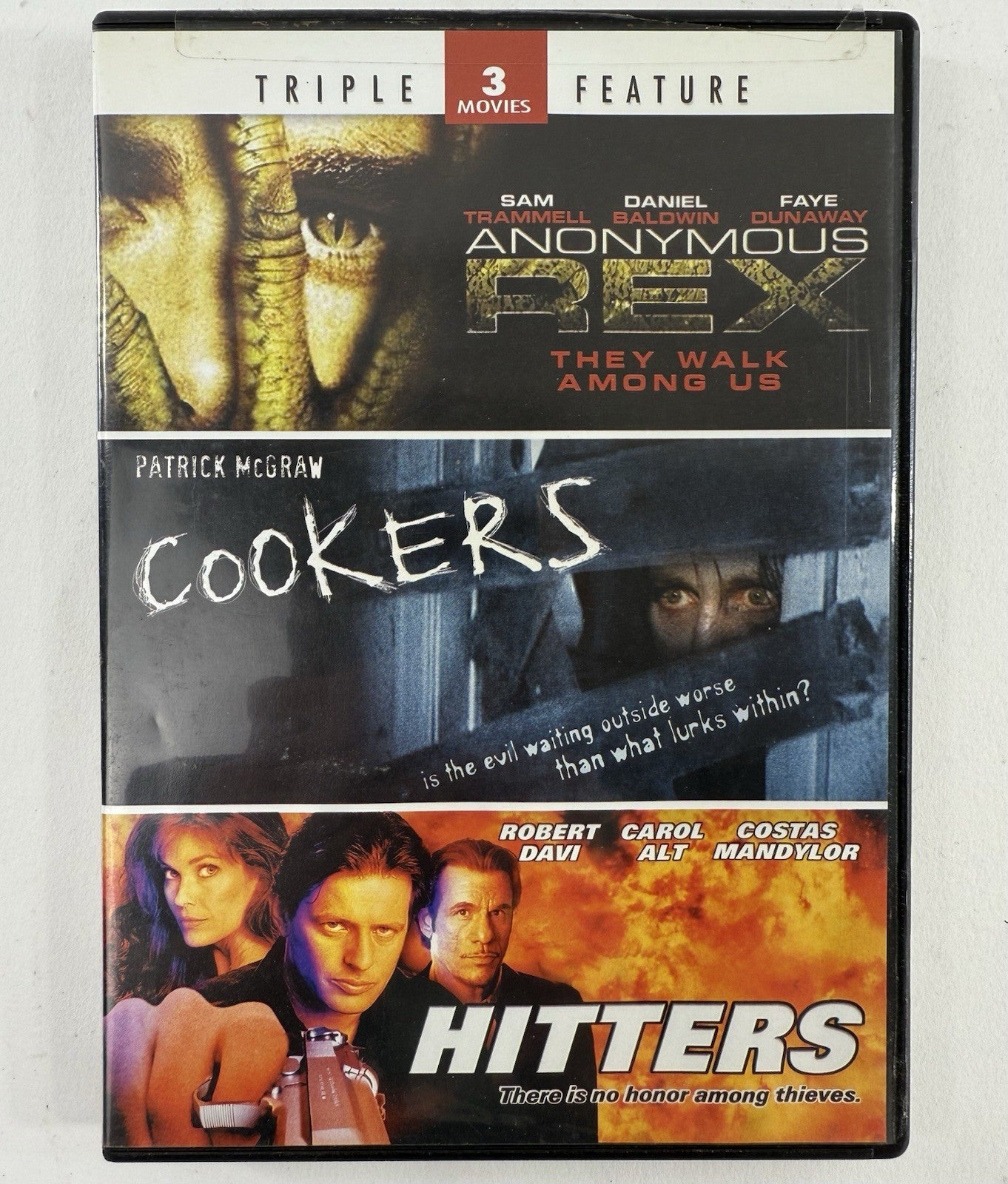 Anonymous Rex/Cookers/Hitters (DVD, 2011, 2-Disc Set) Tested and Working
