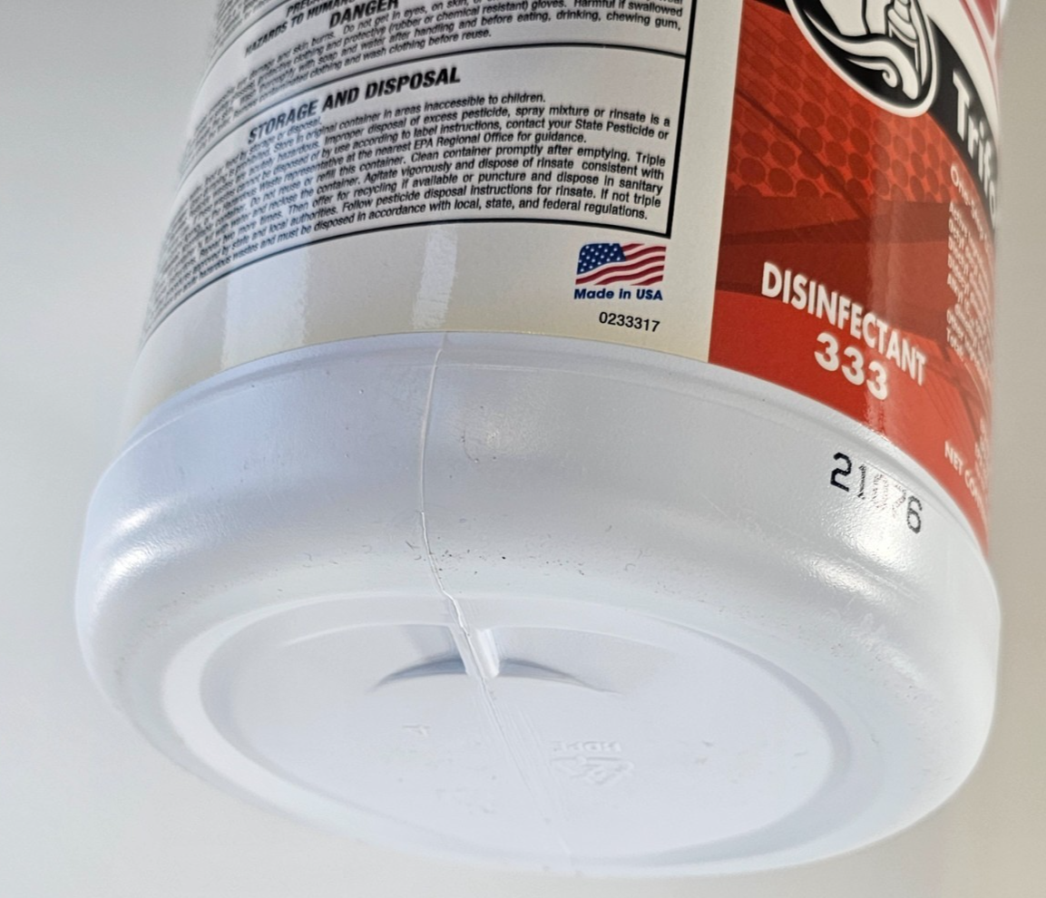 BETCO Triforce Commercial One-Step Disinfectant 333 - 1 Gal. Concentrate -New