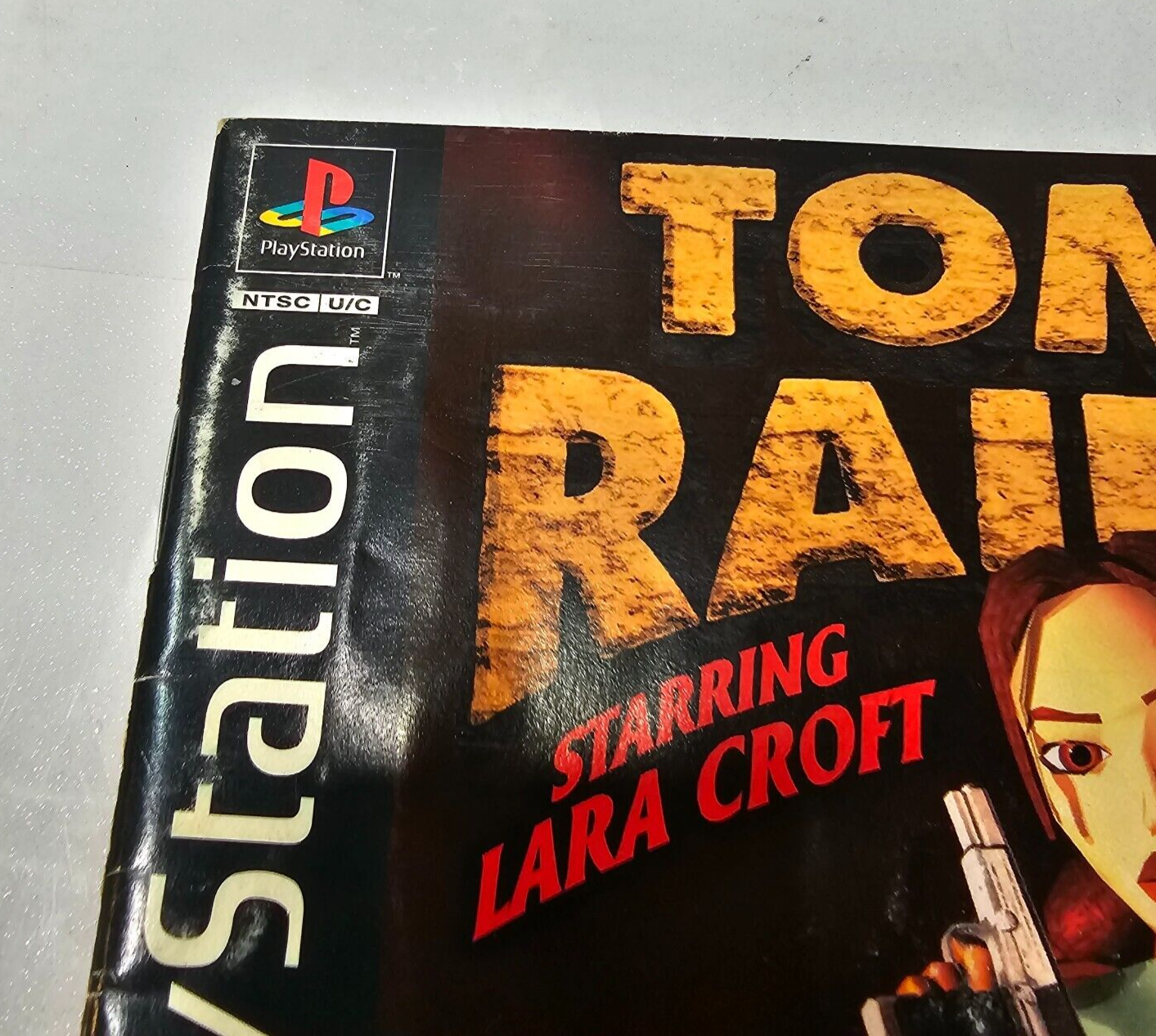 Tomb Raider II 2 (Sony PlayStation, 1998)  Game Case Manual Registration