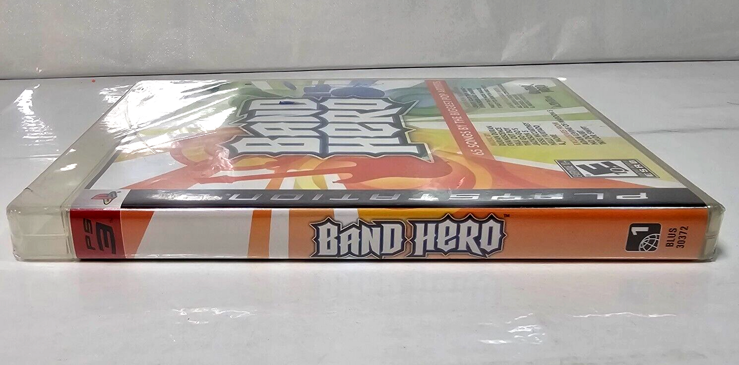 Band Hero (Sony PlayStation 3, 2009) New, Factory Sealed