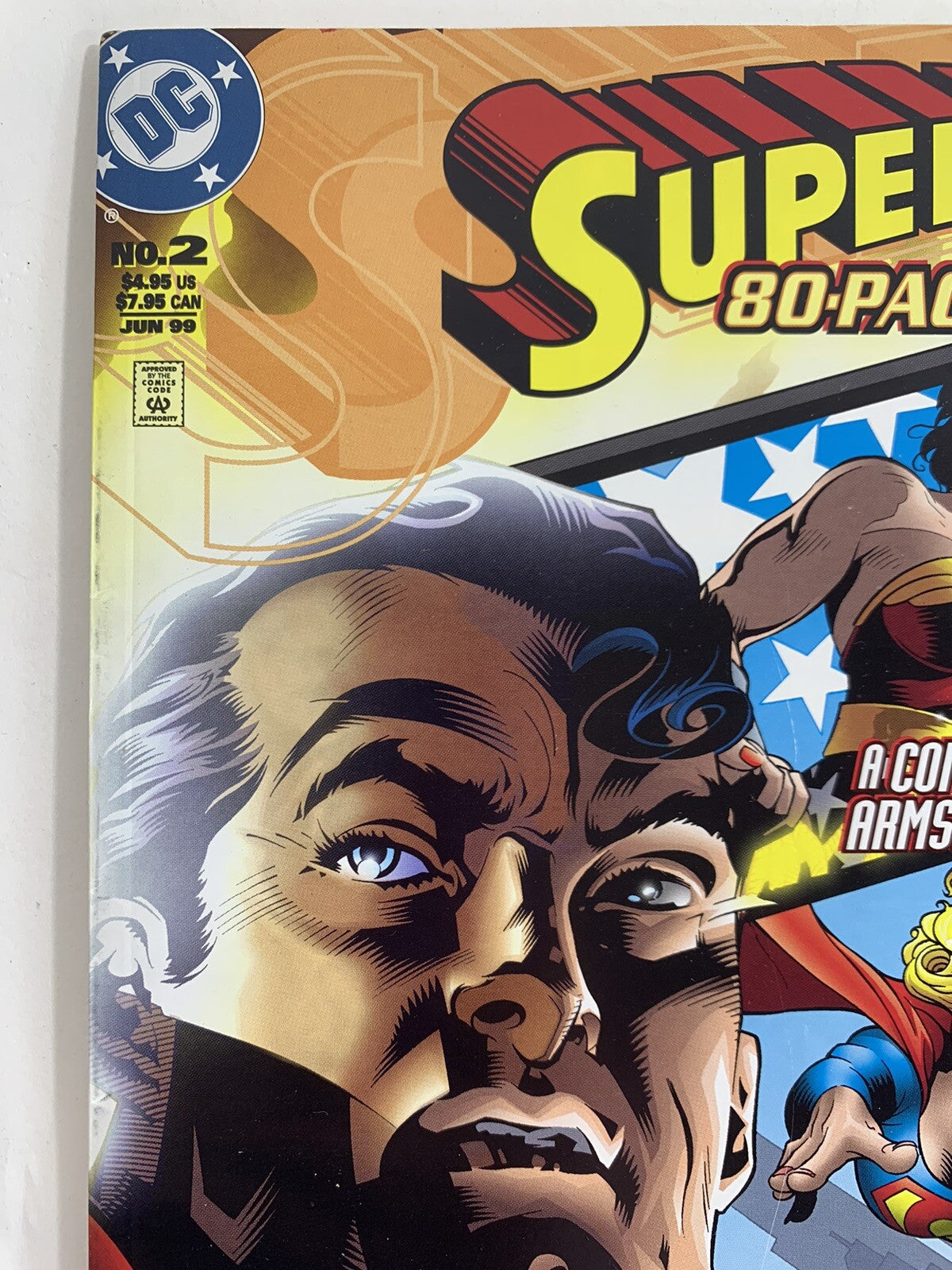 DC Comics 1999 Superman 80-Page Giant #2 - 7 Stories - Supergirl, Wonder Woman