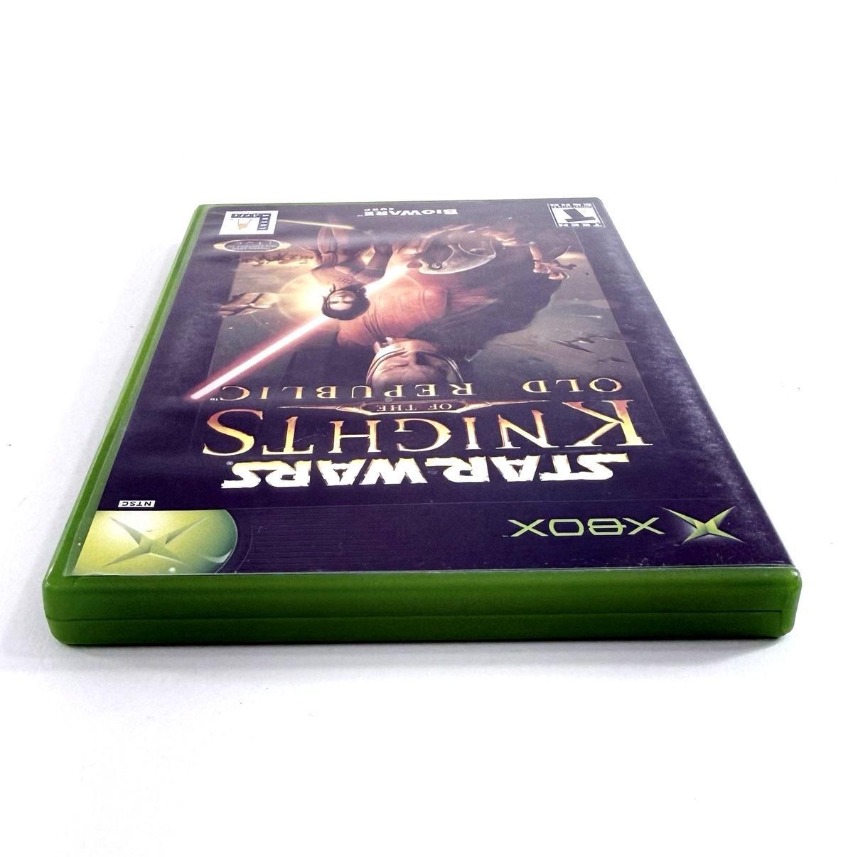 Star Wars Knights of the Old Republic (Xbox, 2003) Game Case Manual Registration