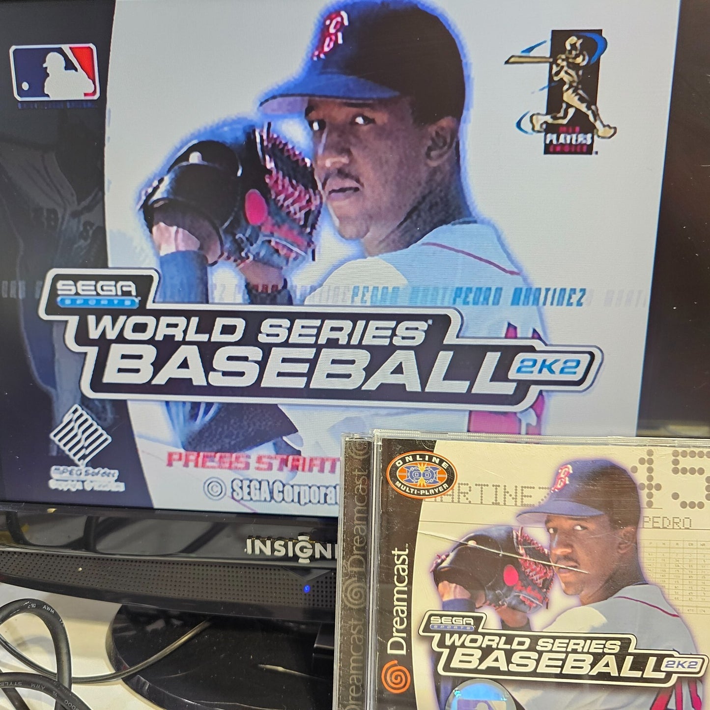 World Series Baseball 2K2 (Sega Dreamcast, 2001) Game Case Manual - Tested