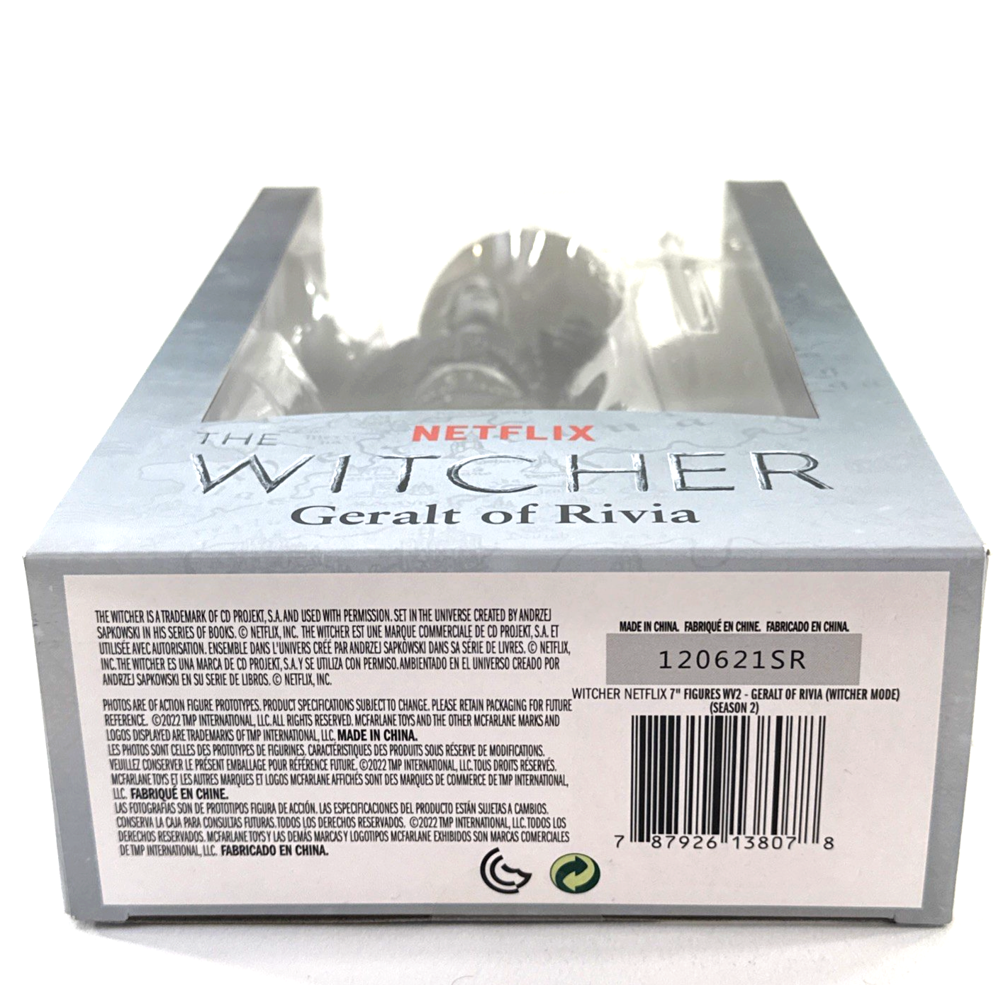 McFarlane Toys 2022 Netflix Witcher WV2 7" Geralt of Rivia Witcher Mode Figure