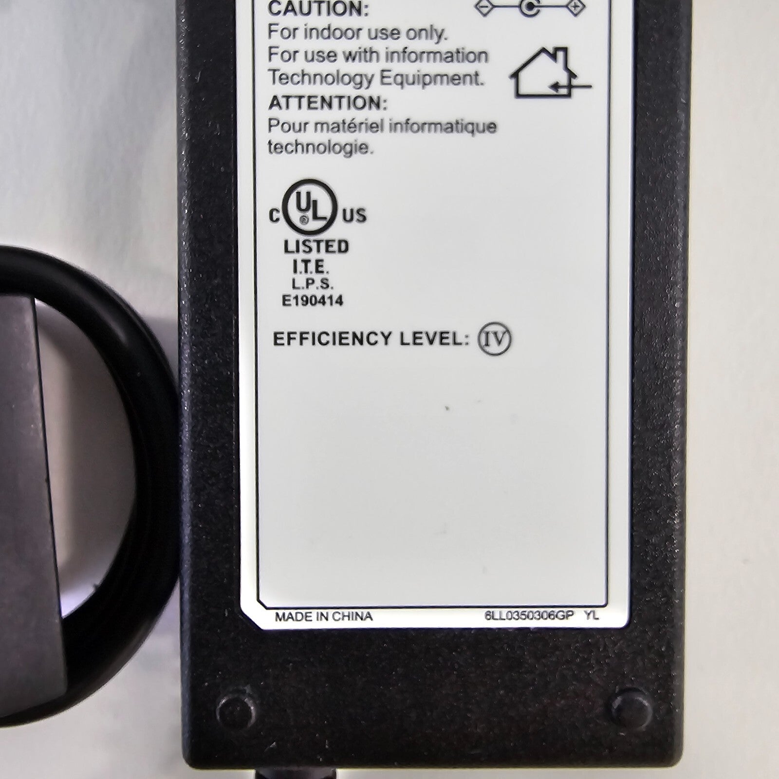 2Wire YM-1031A AC/DC Adapter 12V 2.9A Power Supply - Tested and Working