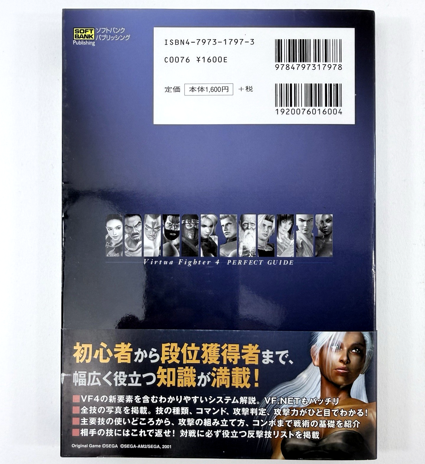 Virtua Fighter 4 Perfect Guide Ver. B (SoftBank Publishing, 2001) Japanese Ver.