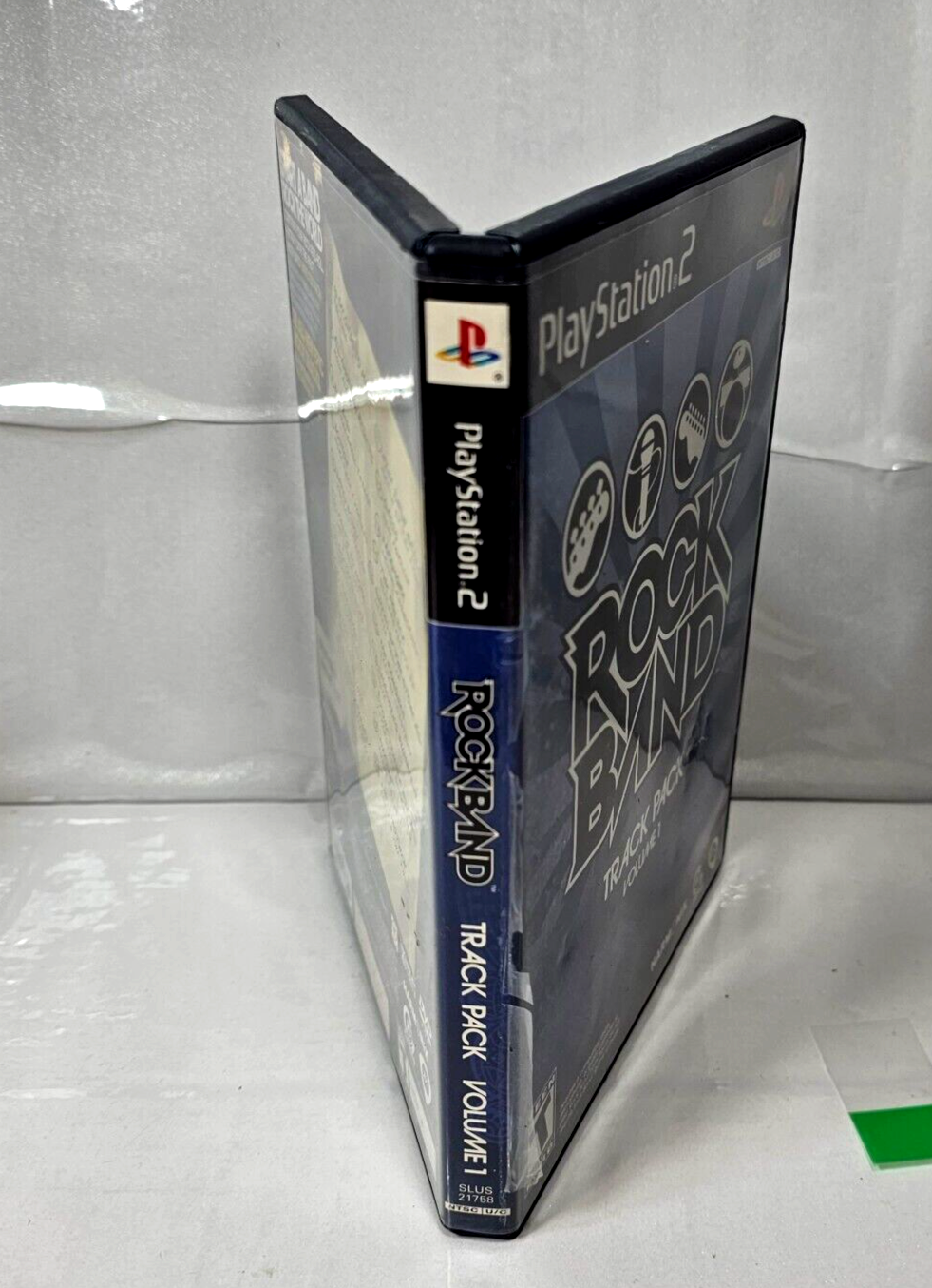 Rock Band: Track Pack Vol. 1  (PlayStation 2, 2008) Game Case Manual CIB