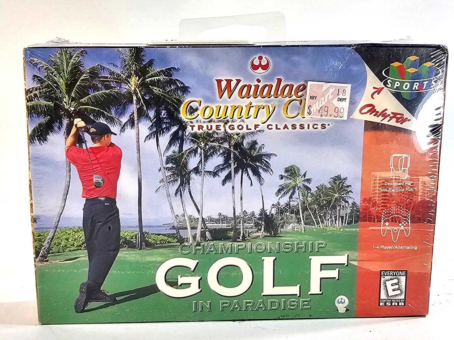 True Golf Classics: Waialae Country Club Nintendo 64, 1998 New READ DESCRIPTION