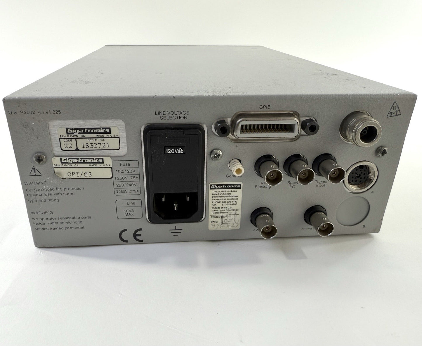 Gigatronics 8541C Universal Power Meter - Option 03 - Tested and Working