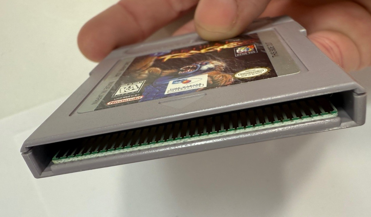 Primal Rage (Nintendo GameBoy, 1995) Game Box Manual Inserts - Tested & Working