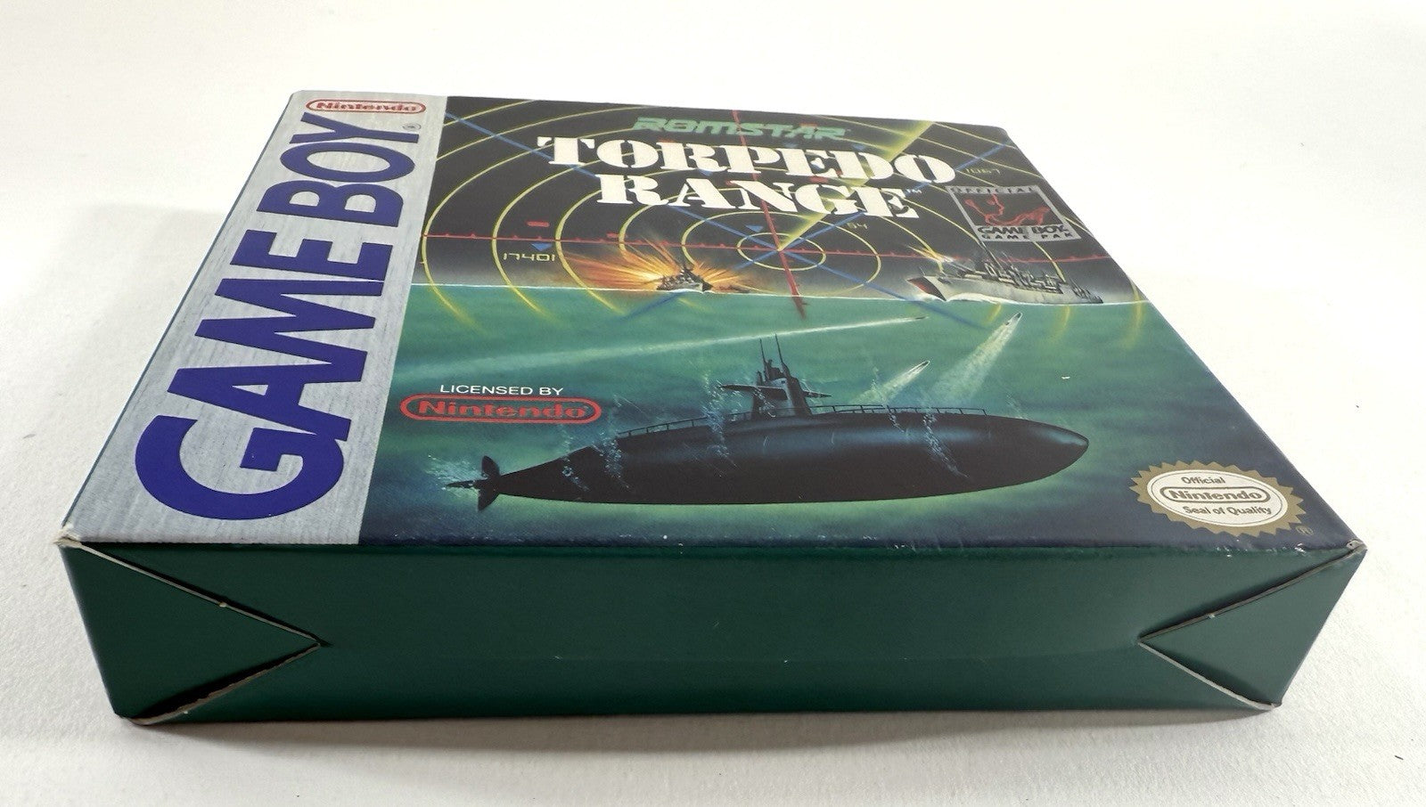 Torpedo Range (Nintendo Gameboy, 1994) Game, Box, Manual, Inserts - Tested