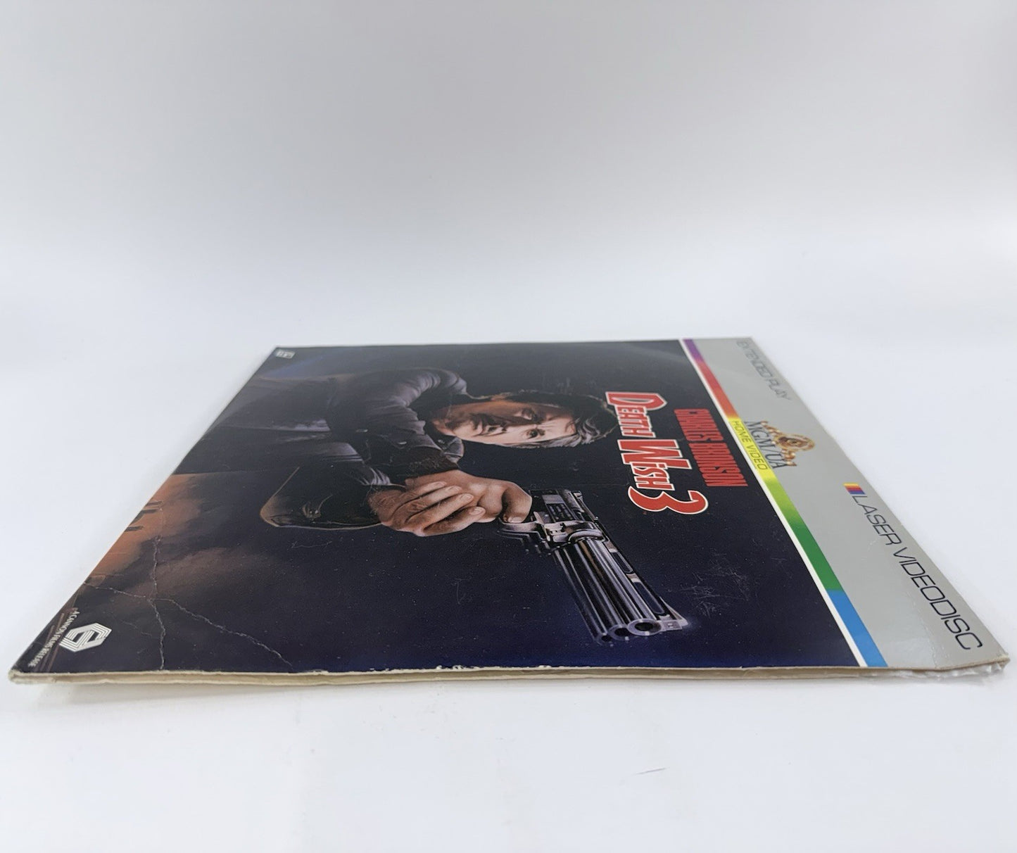 Death Wish 3 (Laserdisc, 1996) Extended Play Charles Bronson Film - Tested