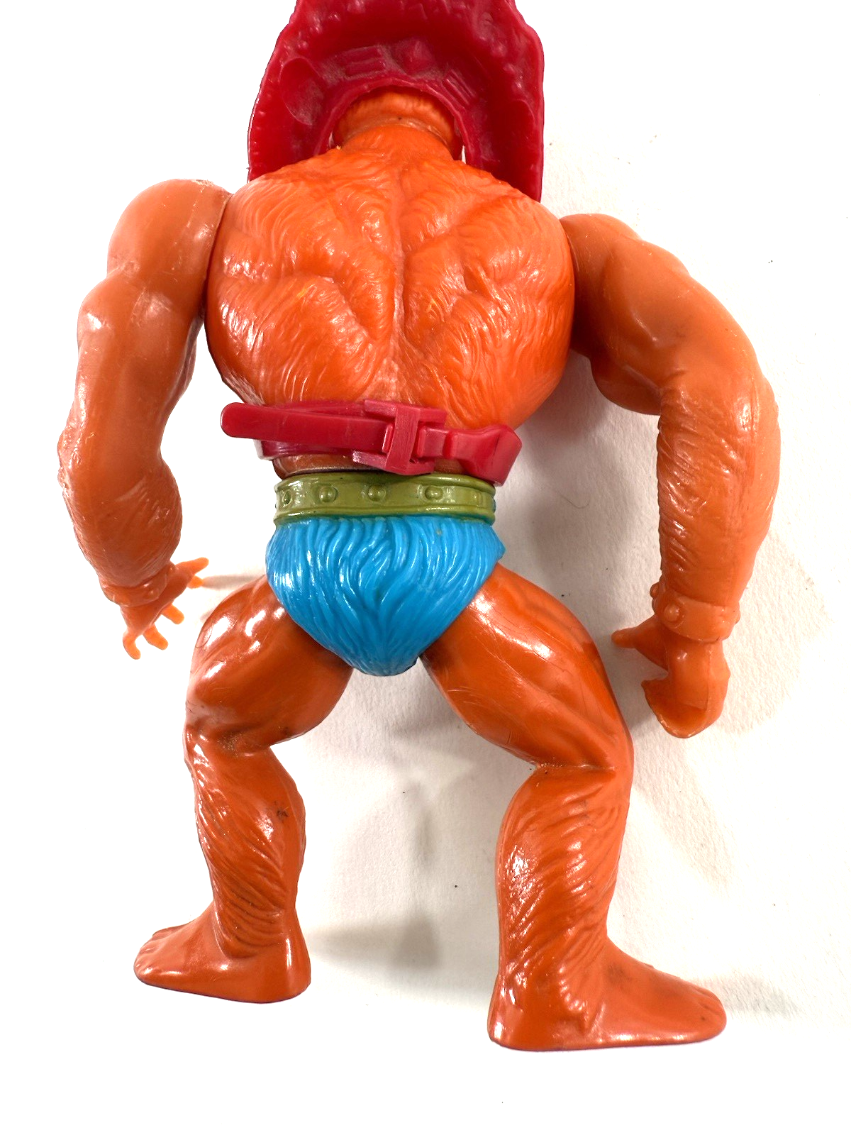 Mattel 1982 He-Man Masters of the Universe 6" Beast Man Figure with Harness