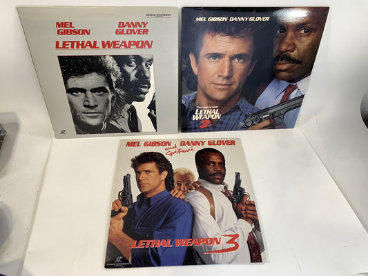 Lethal Weapon (Laserdisc Film Bundle) Lethal Weapon 2/3 - Tested