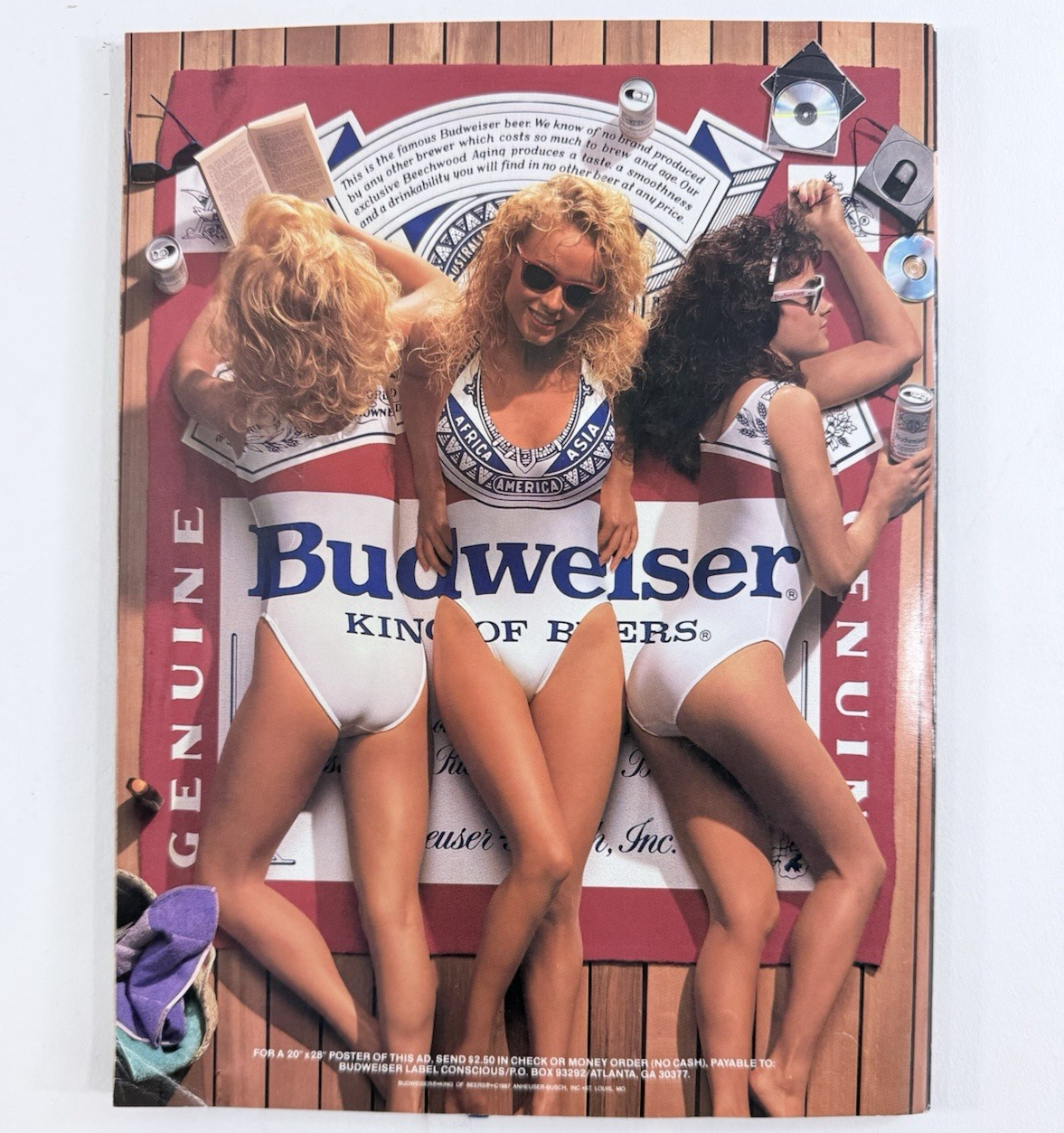 Playboy 1988 Vintage Issues Jan, Mar, Apr, May, Jun, Aug (6) - with Centerfolds