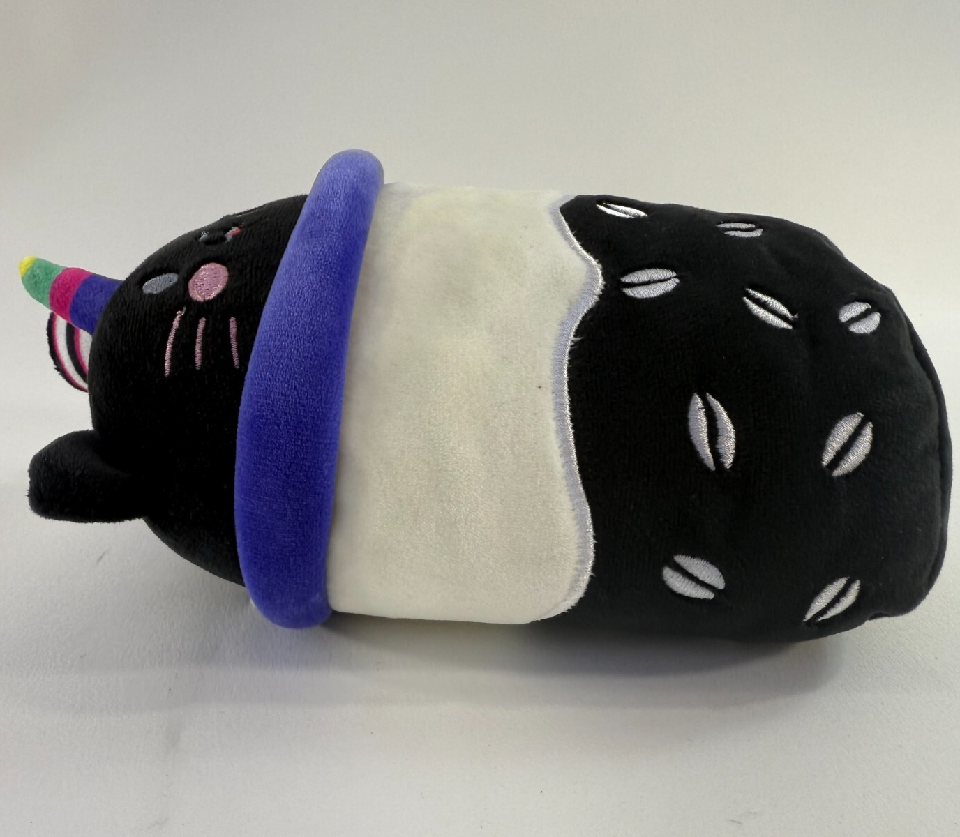 Puchi Gumi 7" Series 1 Midnight Magic Emo Boba Kitty Plush with Tags