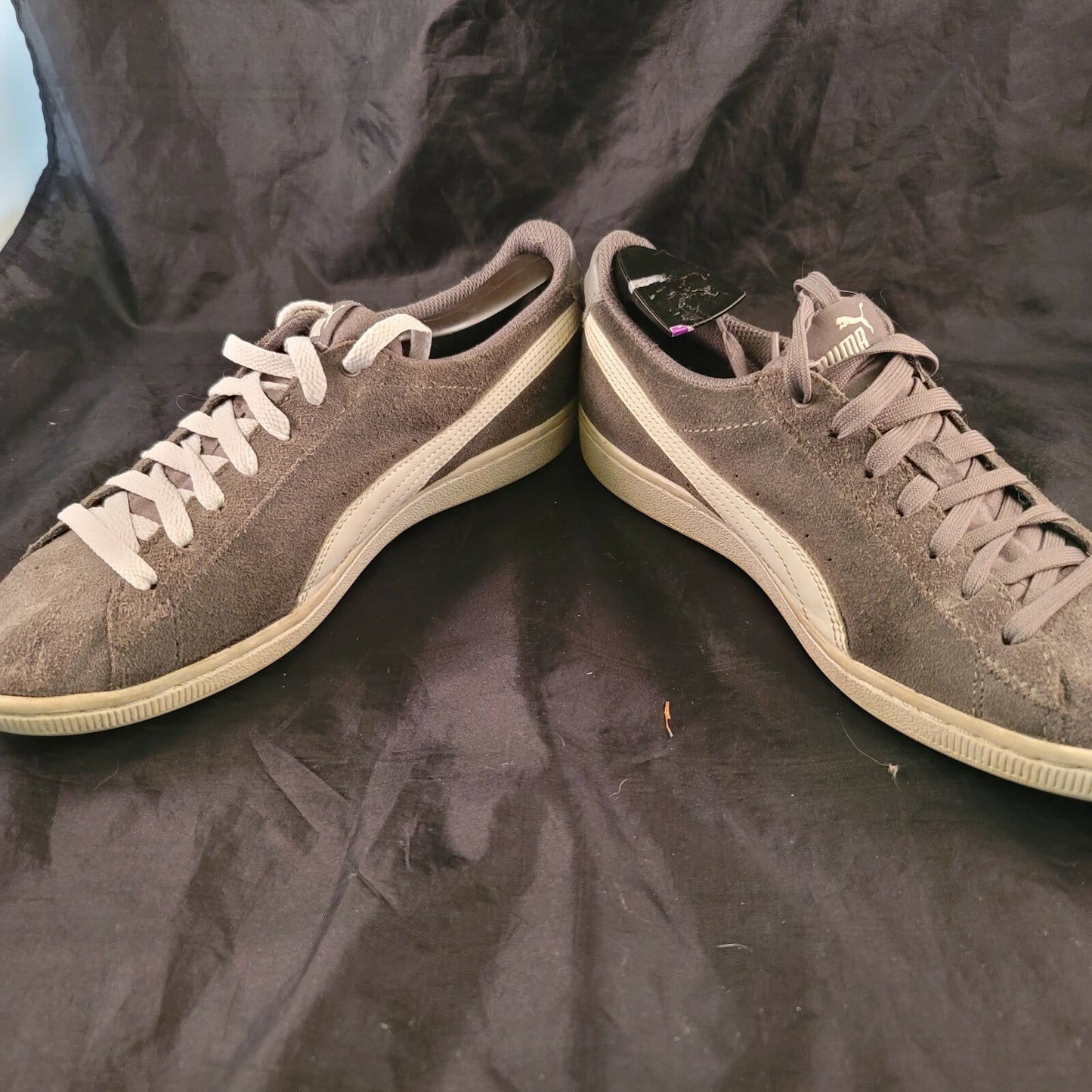 Puma VIKKY Casual Sneakers Grey / White Soft Foam Women's Size 9 362624 01