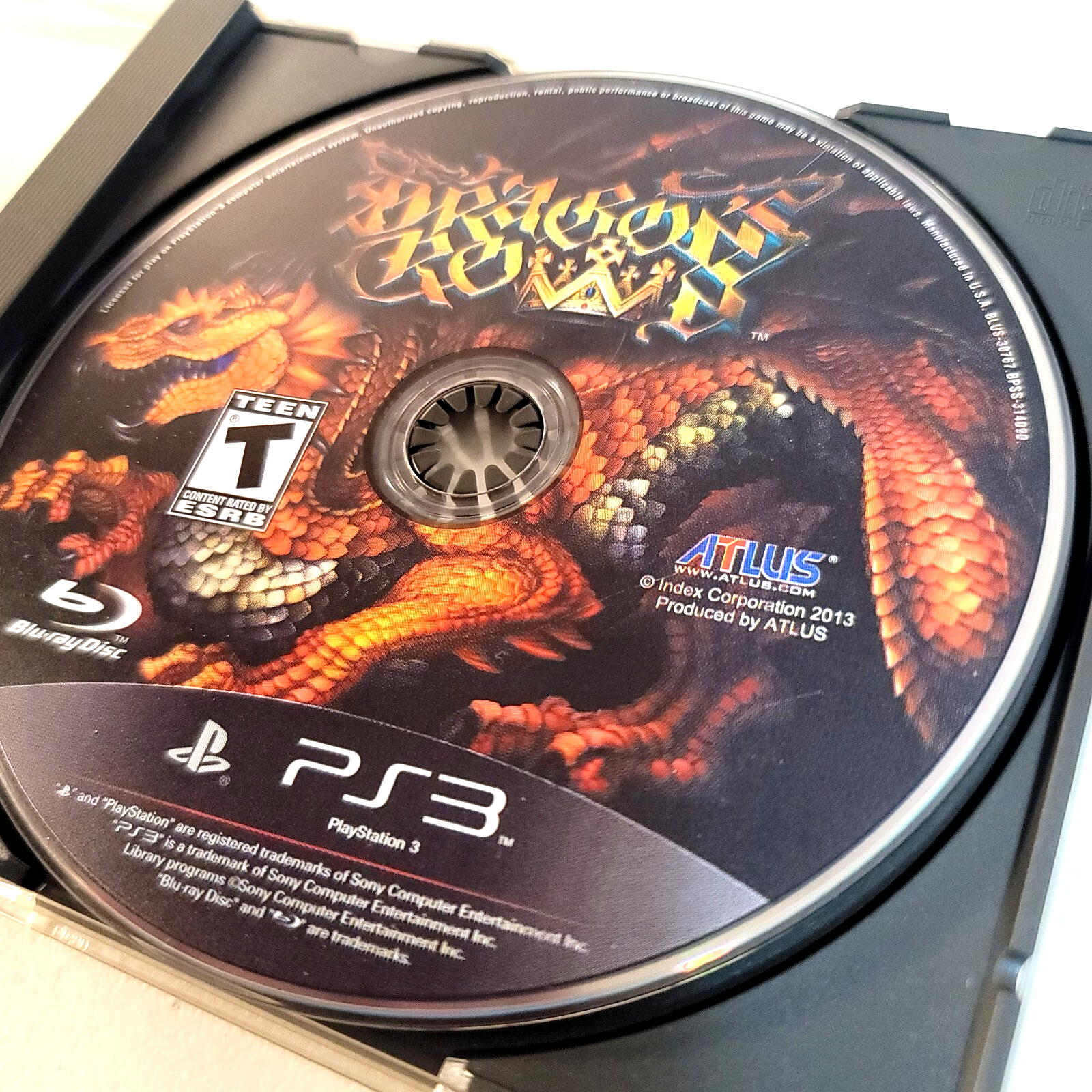 Dragon's Crown (Sony PlayStation 3, 2013) Disc Only - Tested