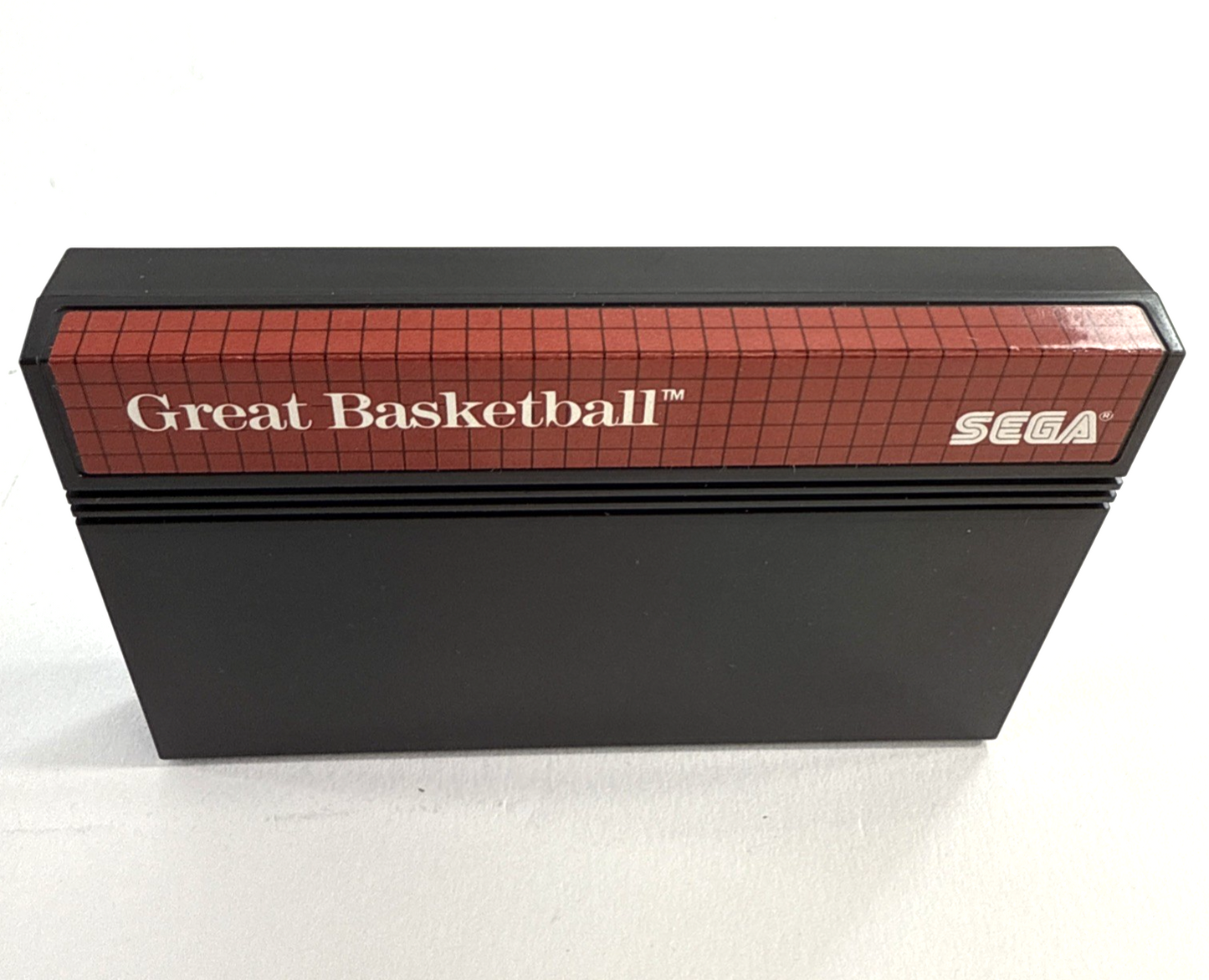 Great Baskeball (Sega Master System, 1987) Game Case Manual - Tested and Working