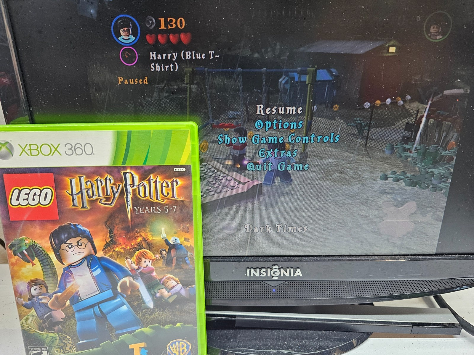 LEGO Harry Potter: Years 5-7 (Microsoft Xbox 360, 2011) Game Case Manual -Tested