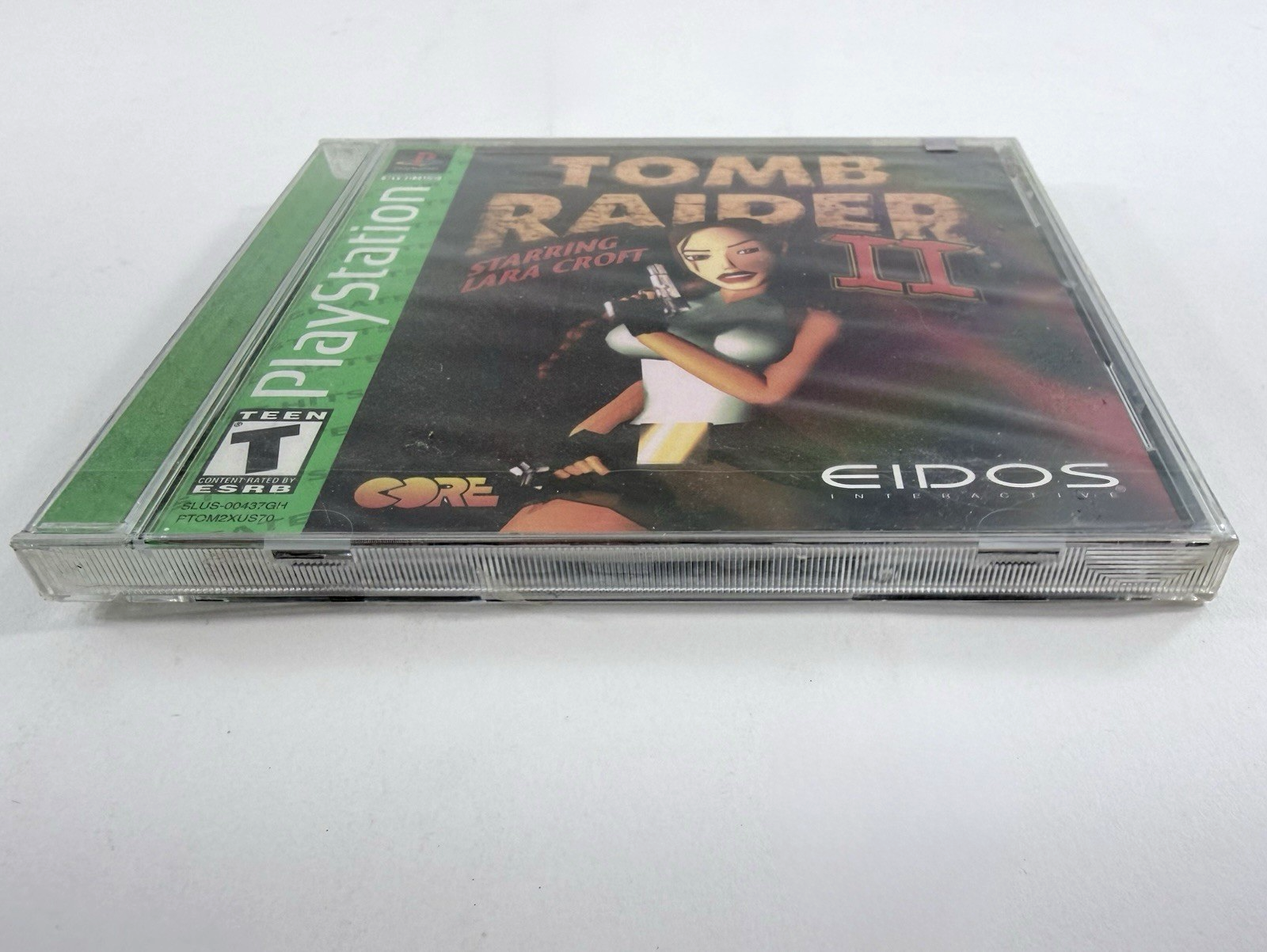 Tomb Raider 2 (Sony PlayStation, 1997) Factory Sealed - Some Wear - Read