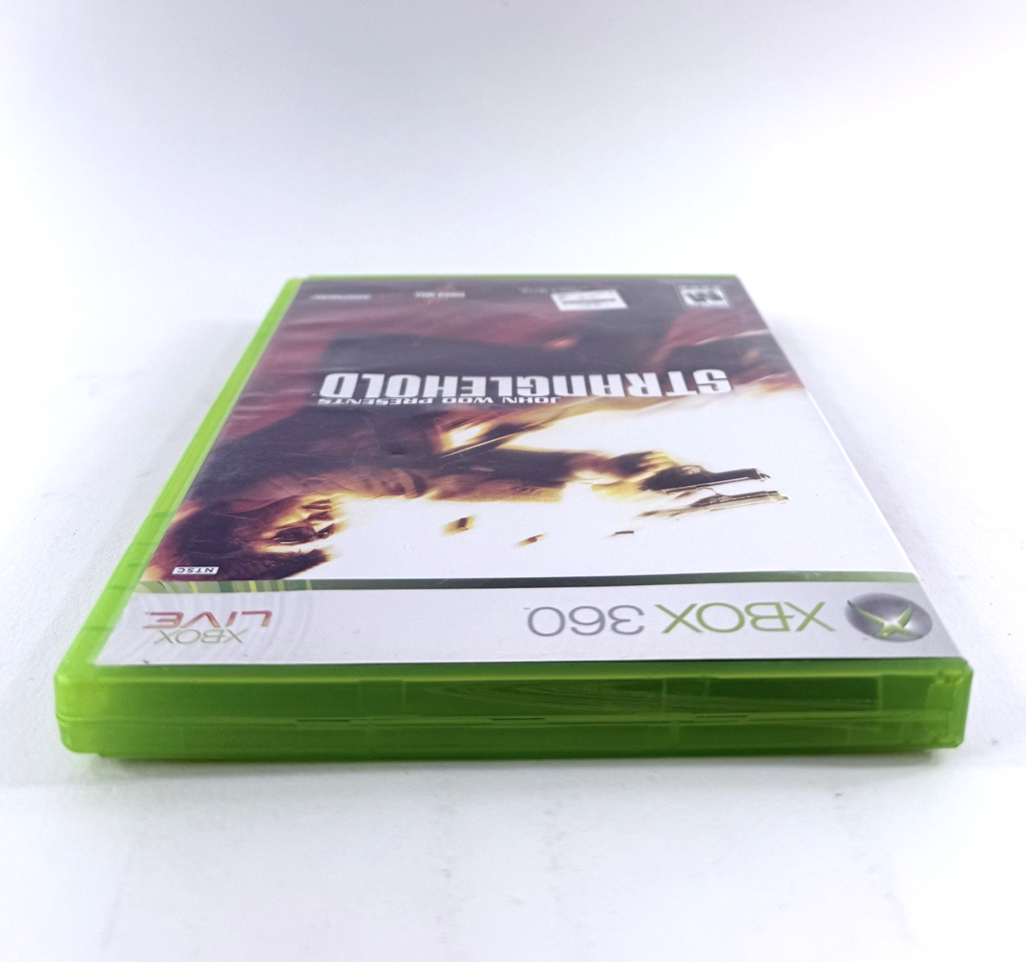 Stranglehold (Microsoft Xbox 360, 2007) Game Case Manual Art Book Registration