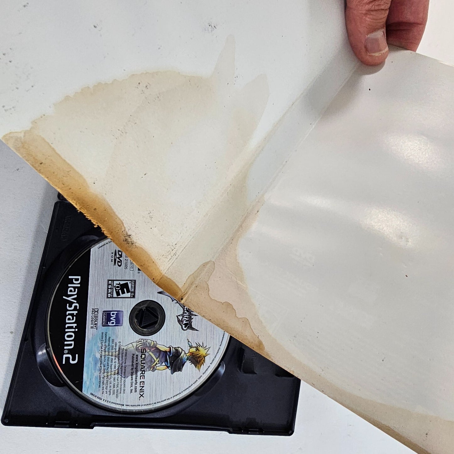 Kingdom Hearts II (PlayStation 2, 2006) Game and Case - Tested