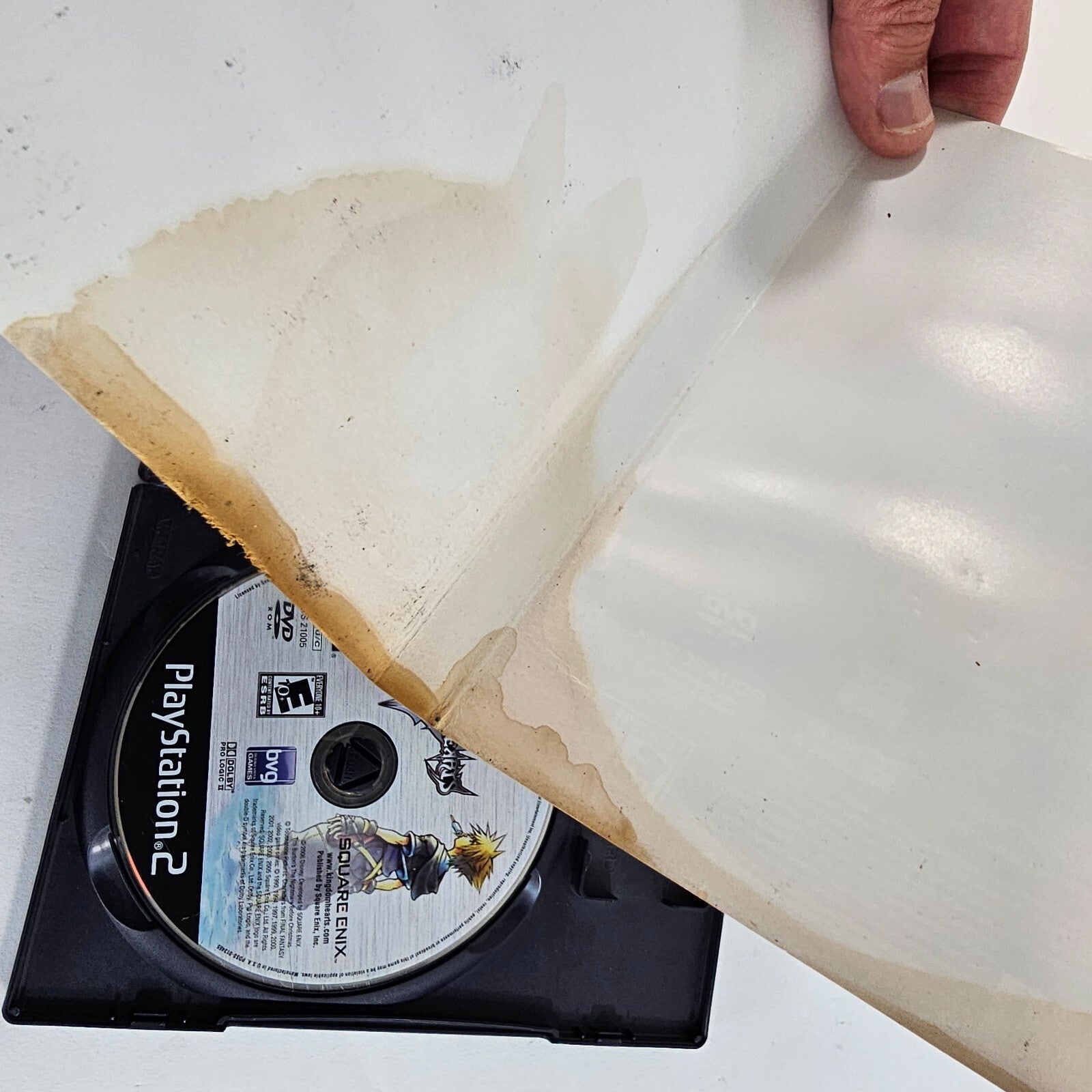 Kingdom Hearts II (PlayStation 2, 2006) Game and Case - Tested