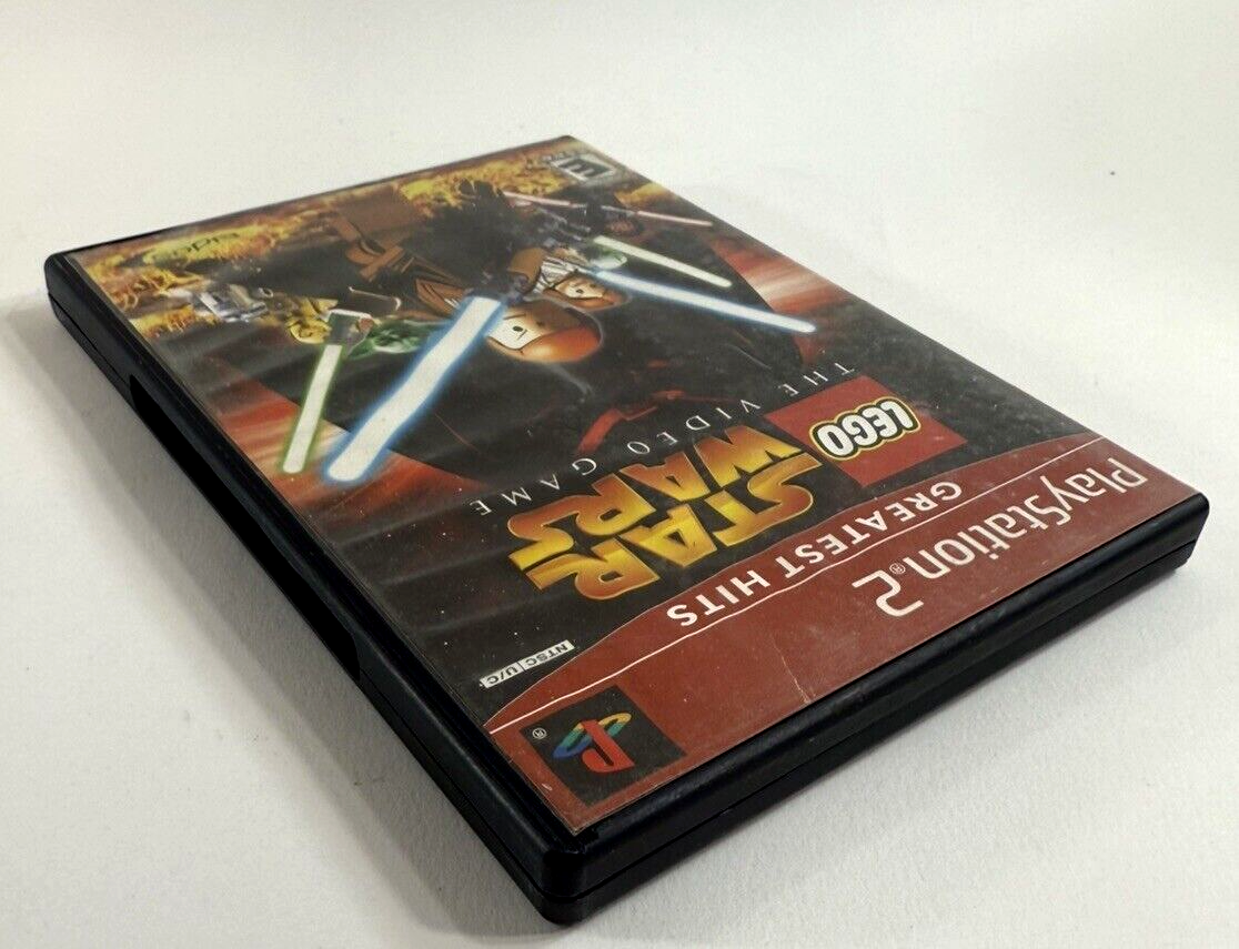 LEGO Star Wars: The Video Game (PlayStation 2, 2005) Game Case Manual - Tested