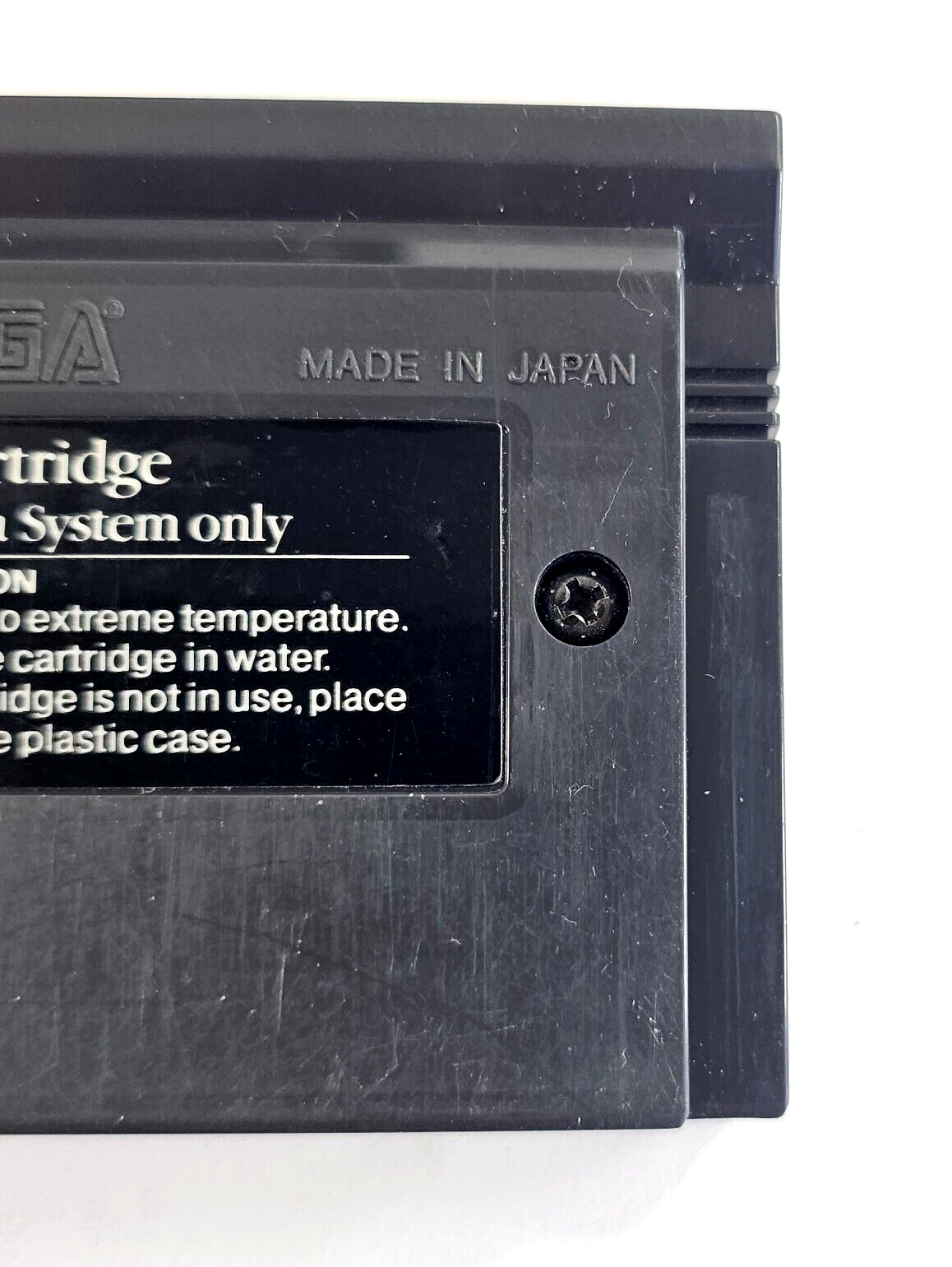 Great Baseball (Sega Master System, 1987) Game and Case - Tested and Working