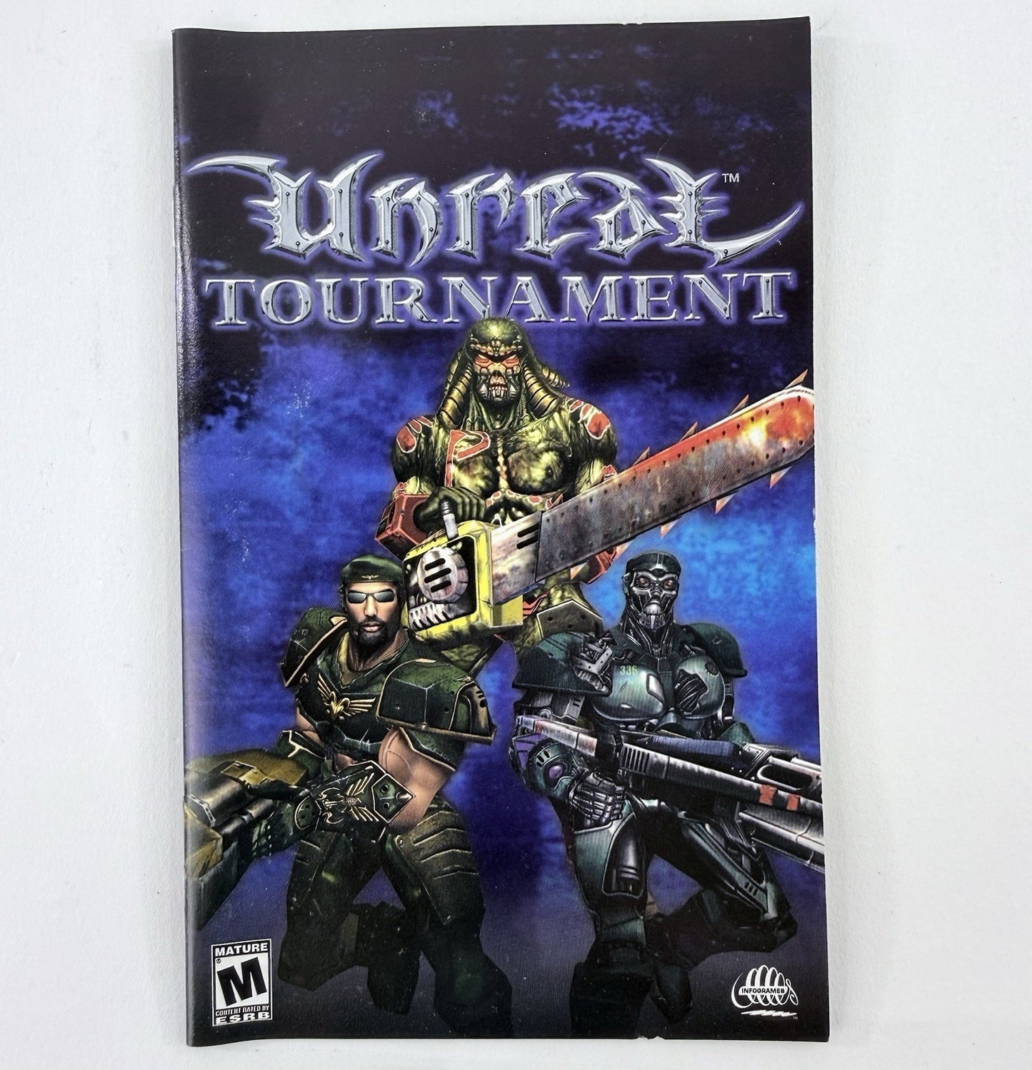 Unreal Tournament (Sony PlayStation 2, 2000) Game, Case, & Manual - Tested