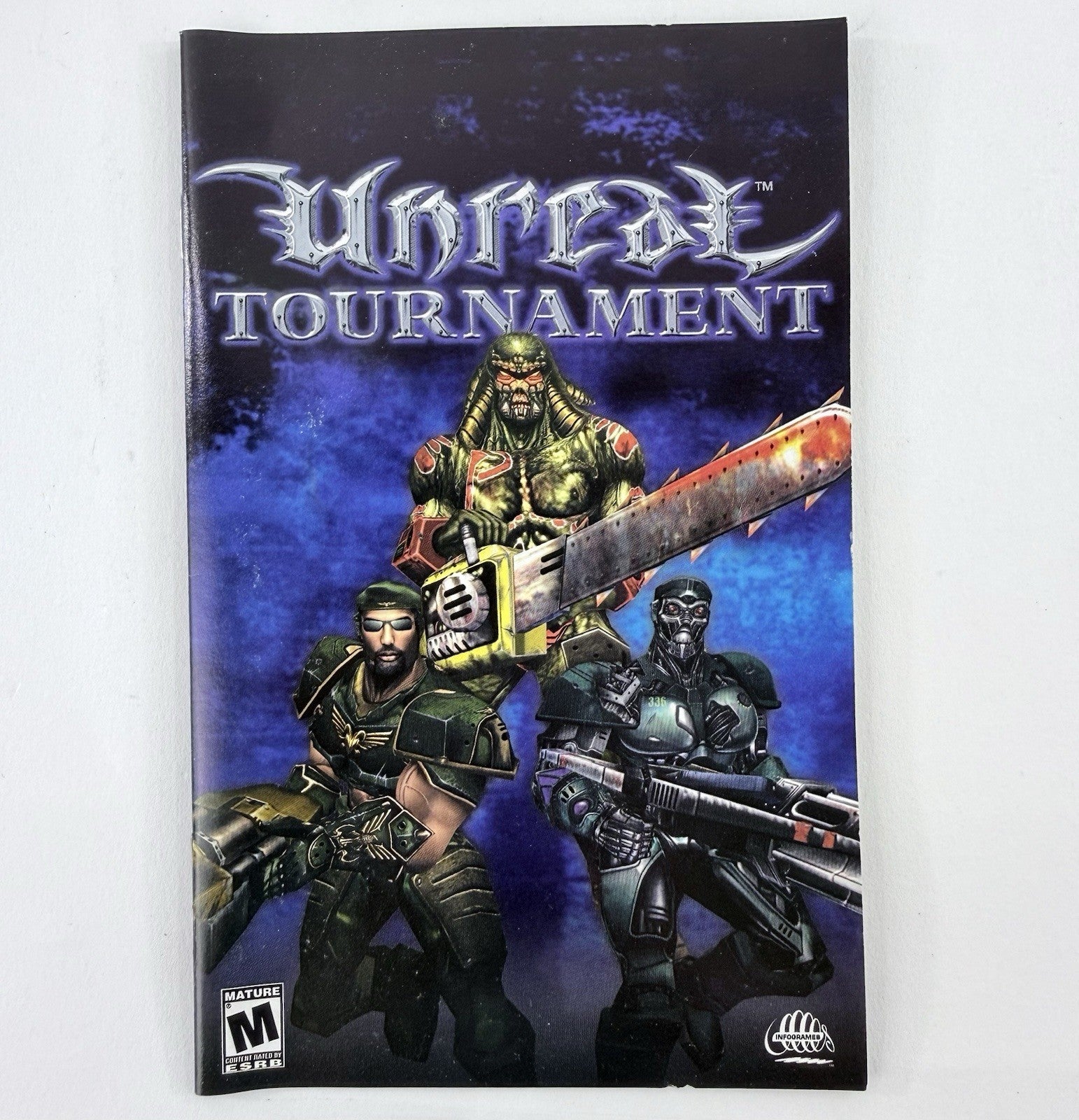 Unreal Tournament (Sony PlayStation 2, 2000) Game, Case, & Manual - Tested