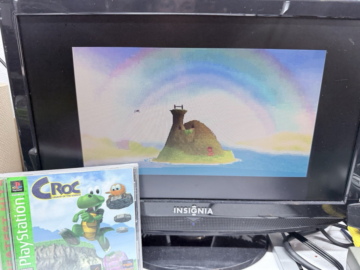 Croc: Legend of the Gobbos (PlayStation 1, 1998) Game Case Manual Registration