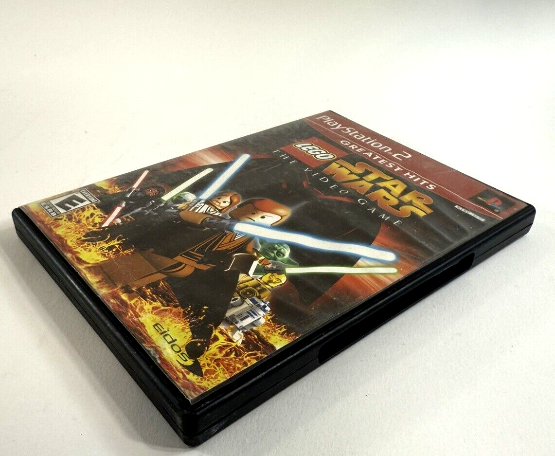 LEGO Star Wars: The Video Game (PlayStation 2, 2005) Game Case Manual - Tested