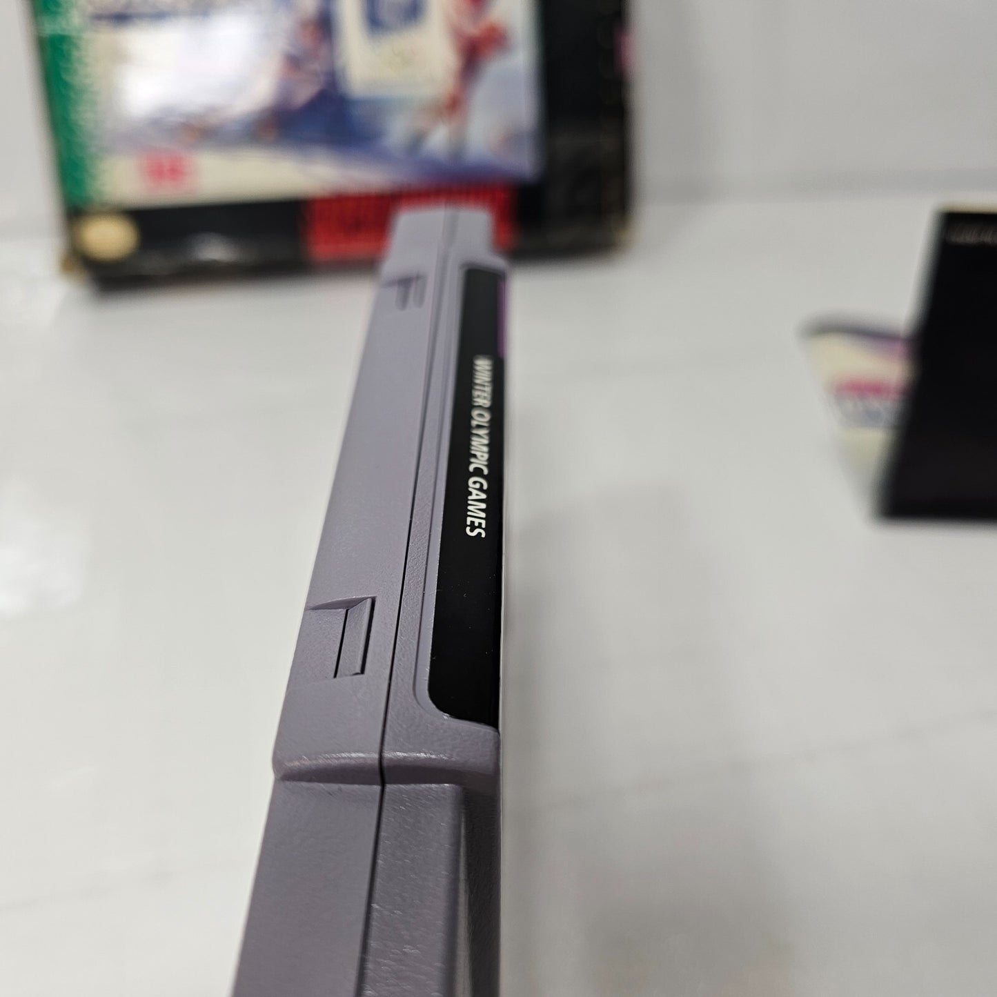 Winter Olympic Games Lillehammer '94 (Super Nintendo, 1994) Case Game Manual