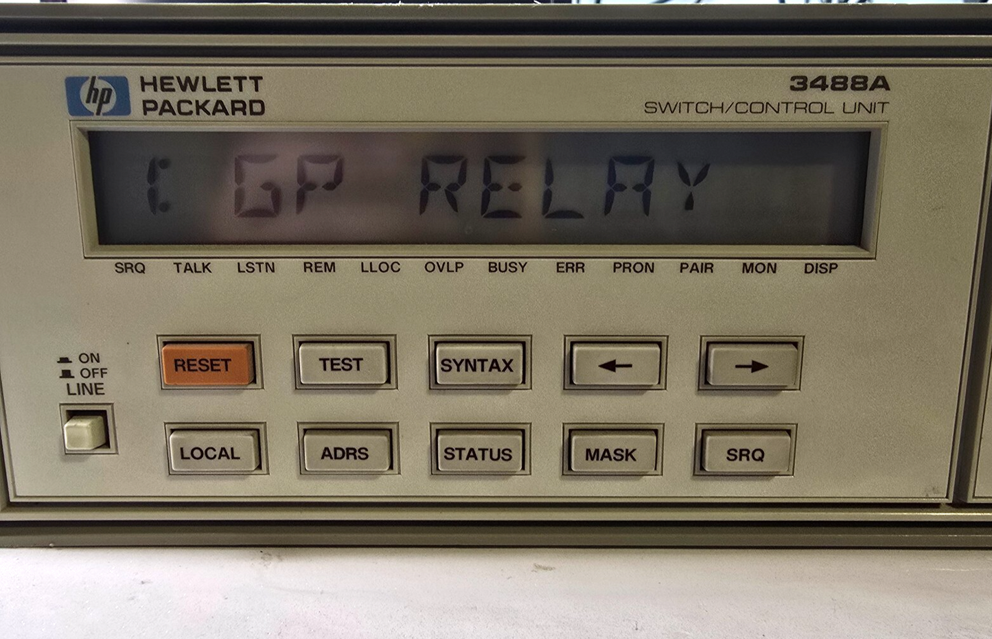 HP Agilent 44471A General Purpose Relay Module - Tested and Working (1977)