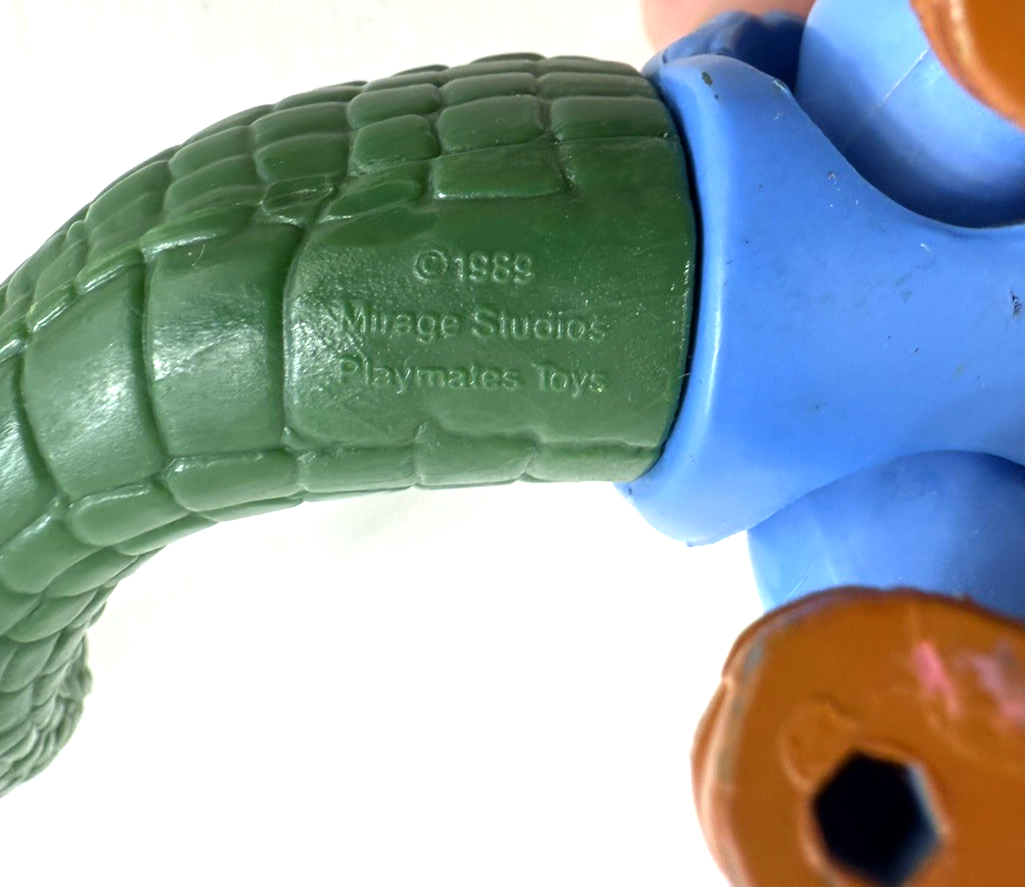 Playmates Toys 1989 Teenage Mutant Ninja Turtles 4.5" Leatherhead Action Figure